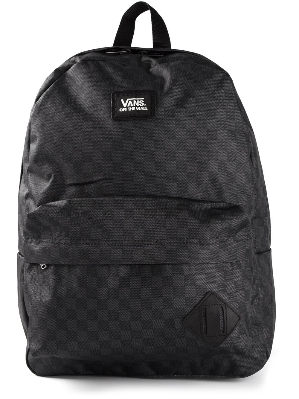 Lyst - Vans Checkered Backpack in Black for Men