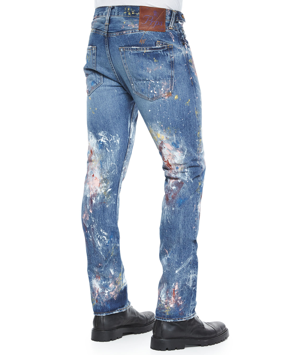 Lyst - Prps Straight-leg Five-pocket Jeans in Blue for Men