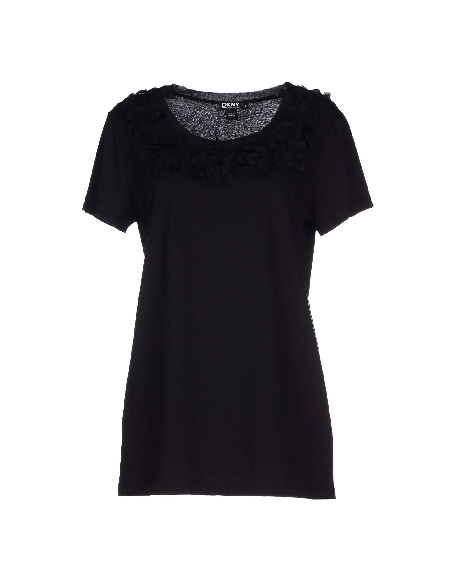 Lyst - Dkny T-shirt in Black