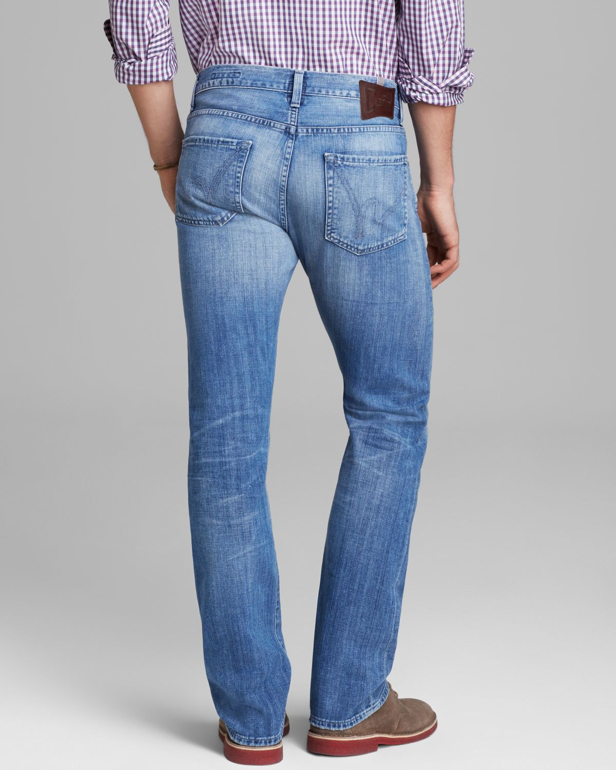 Lyst - Citizens Of Humanity Jeans Sid Straight Fit in Jordan in Blue ...