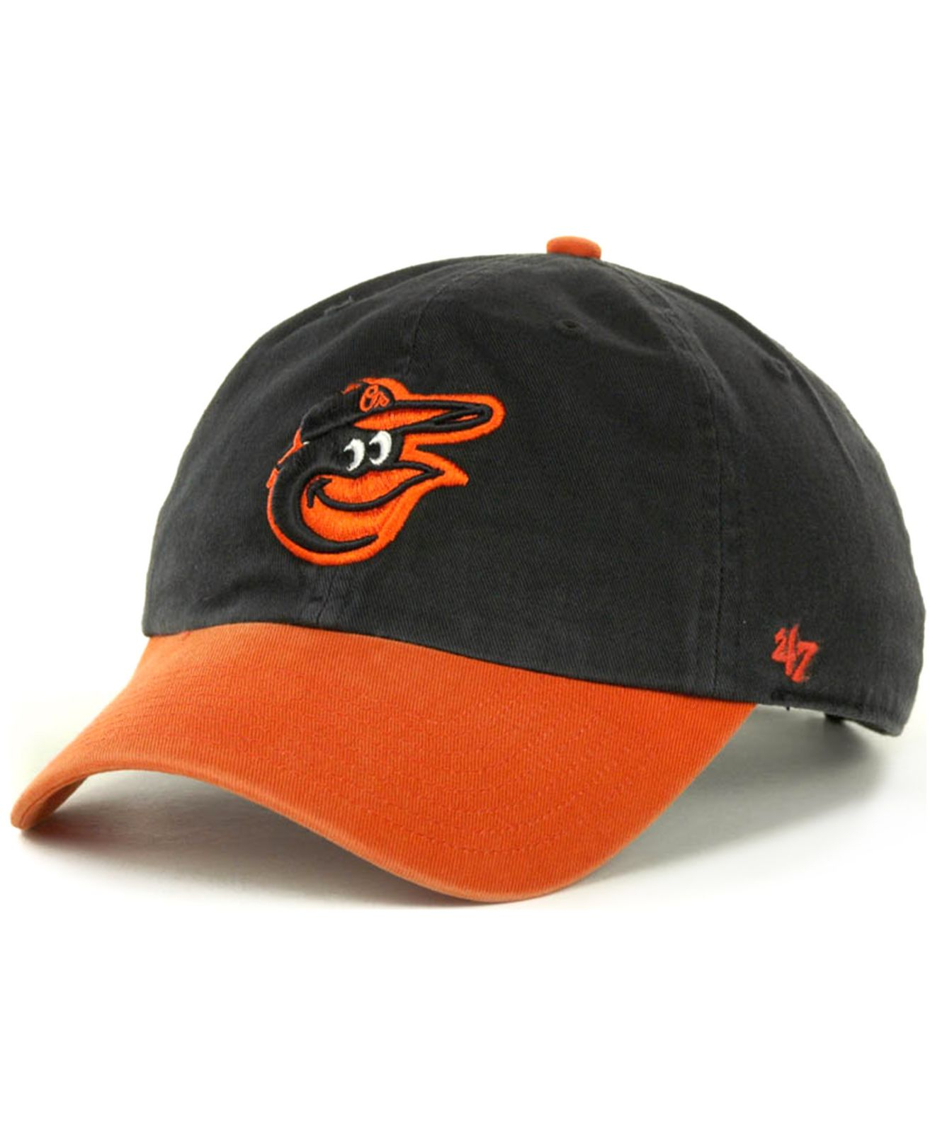 Lyst - 47 Brand Baltimore Orioles Clean Up Hat in Orange for Men
