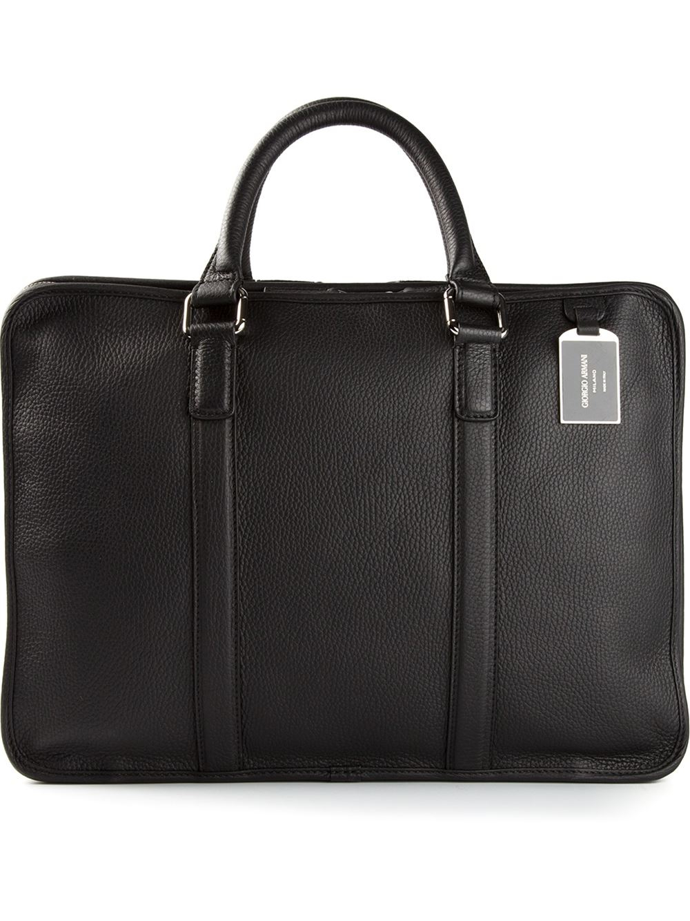 Lyst - Giorgio Armani 'Rivas' Briefcase in Black for Men