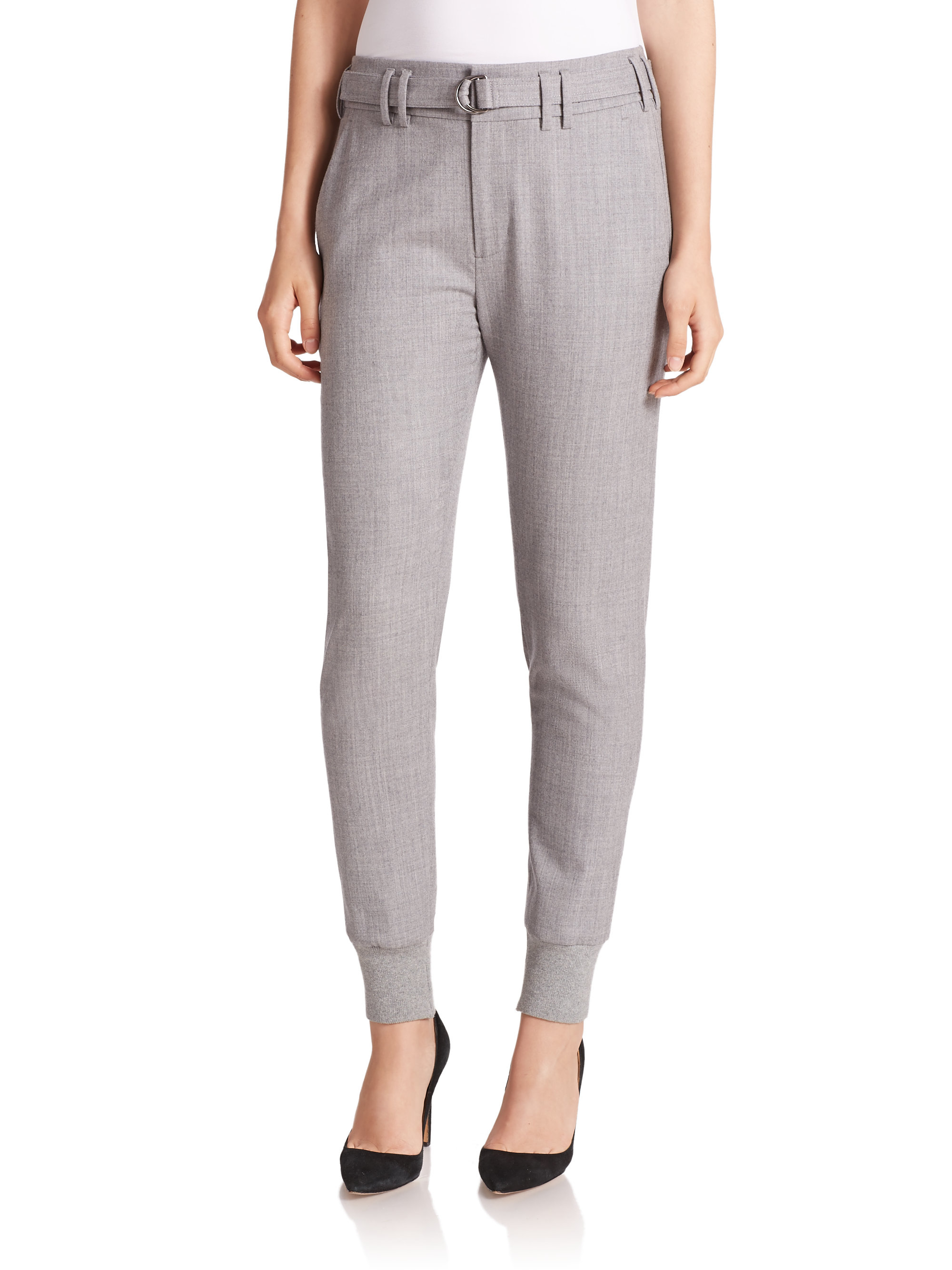 vince cashmere joggers