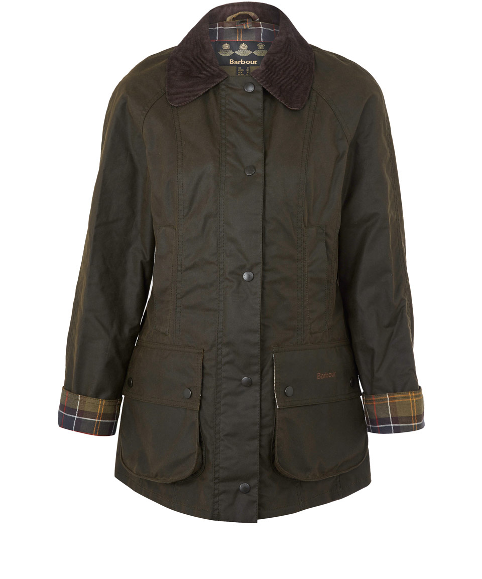 Barbour Olive Beadnell Tartan Jacket in Green for Men (olive) | Lyst