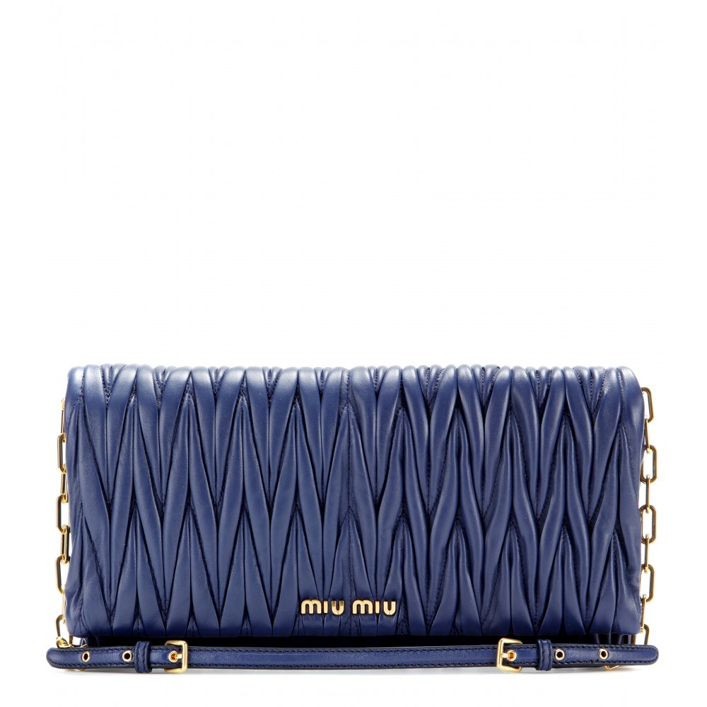 miu miu navy blue bag