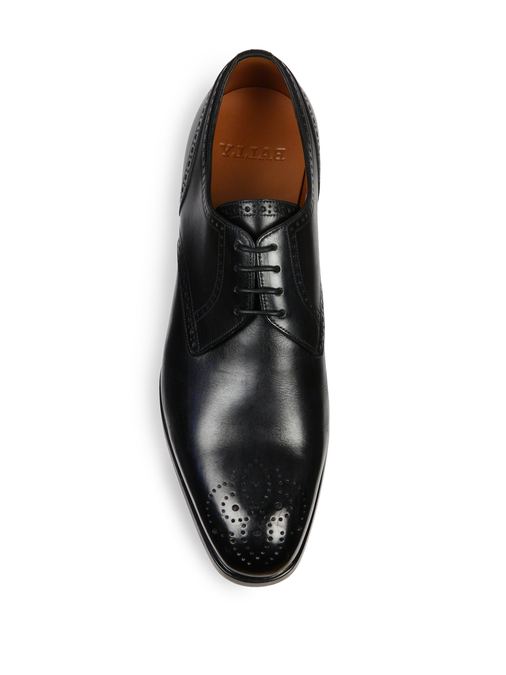 bally tayson leather derbys