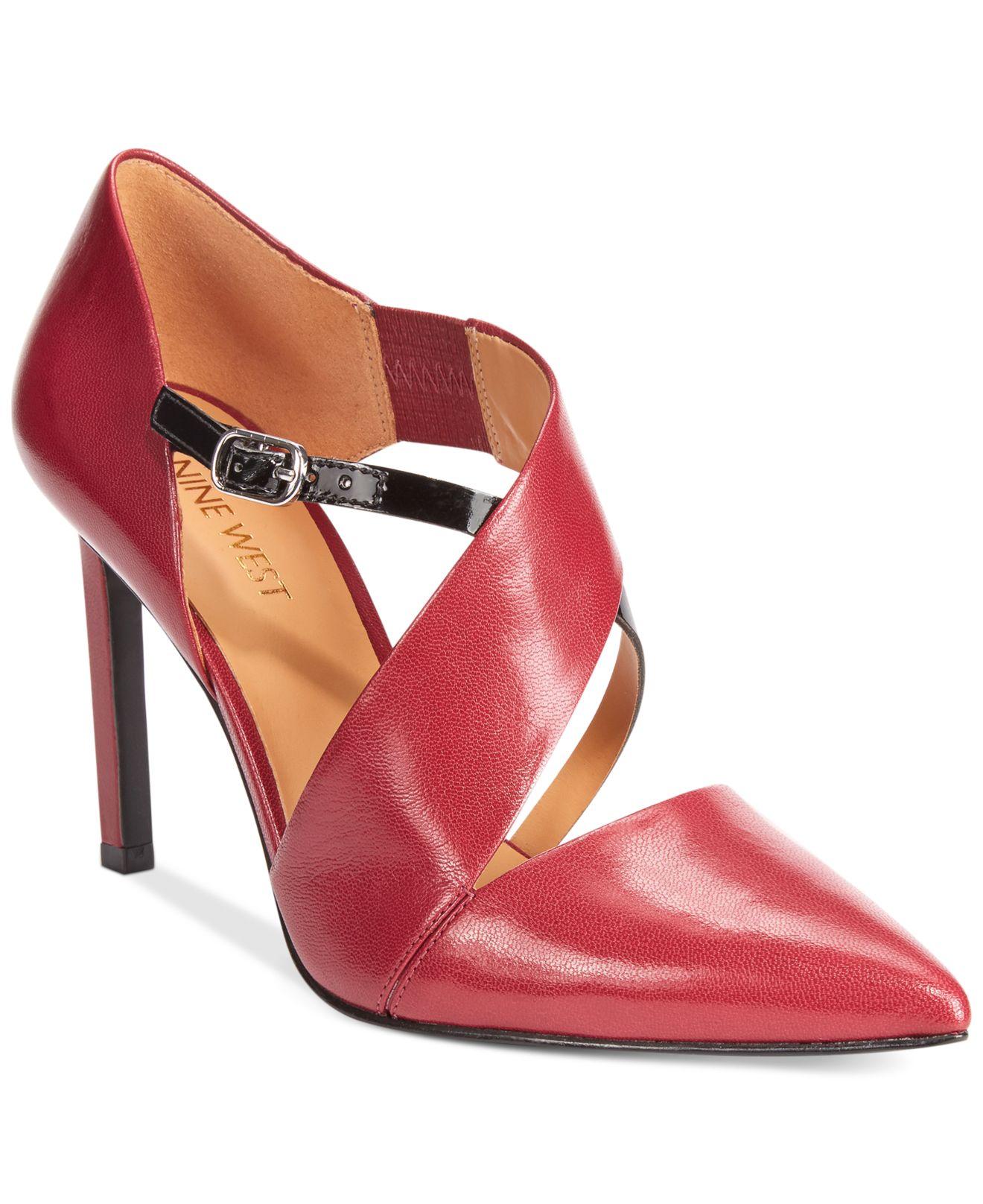 Lyst - Nine west Chillice Pumps in Red