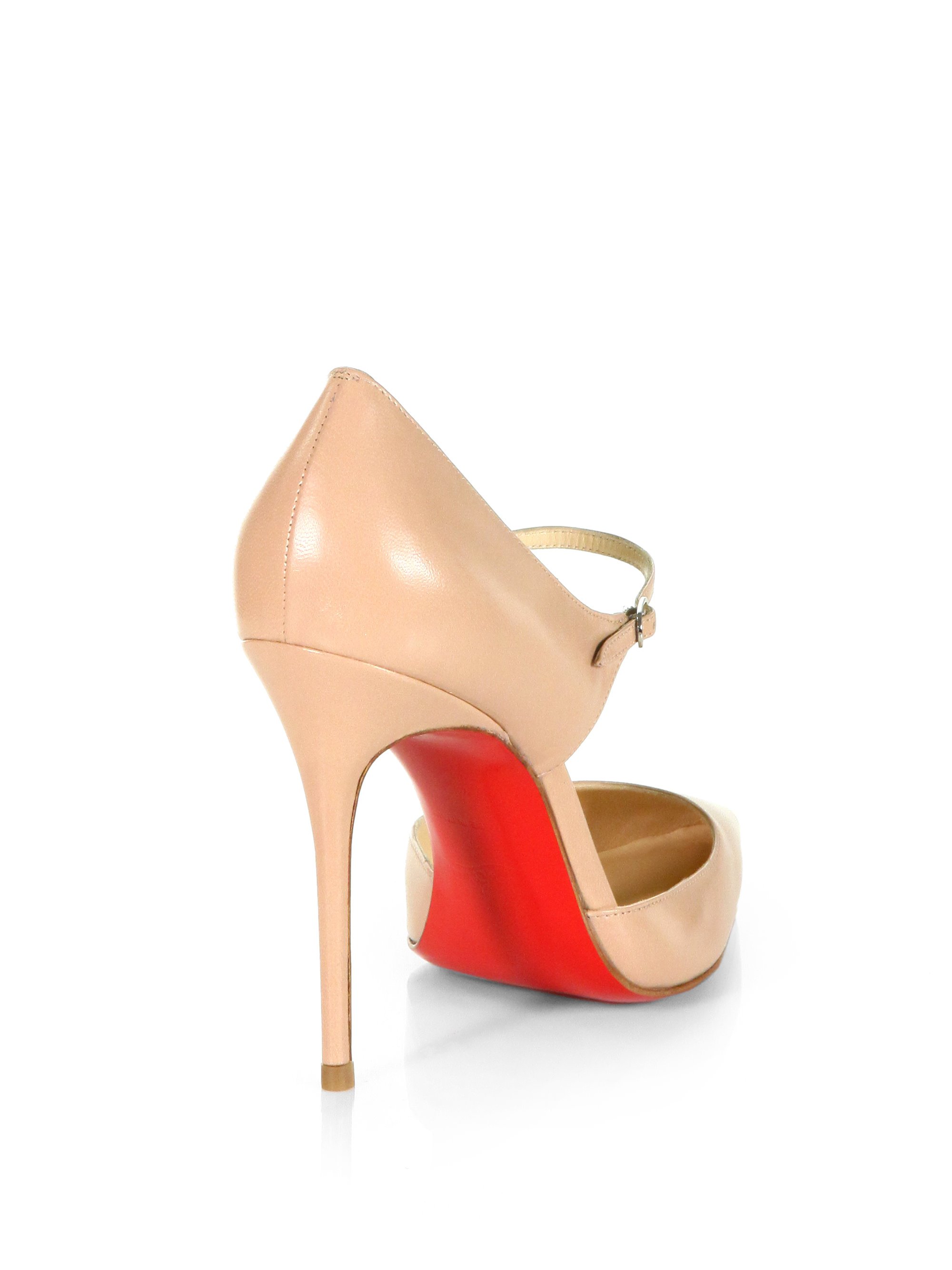 christian louboutin shoes replica - christian louboutin leopard print patent leather Mary Jane pumps ...