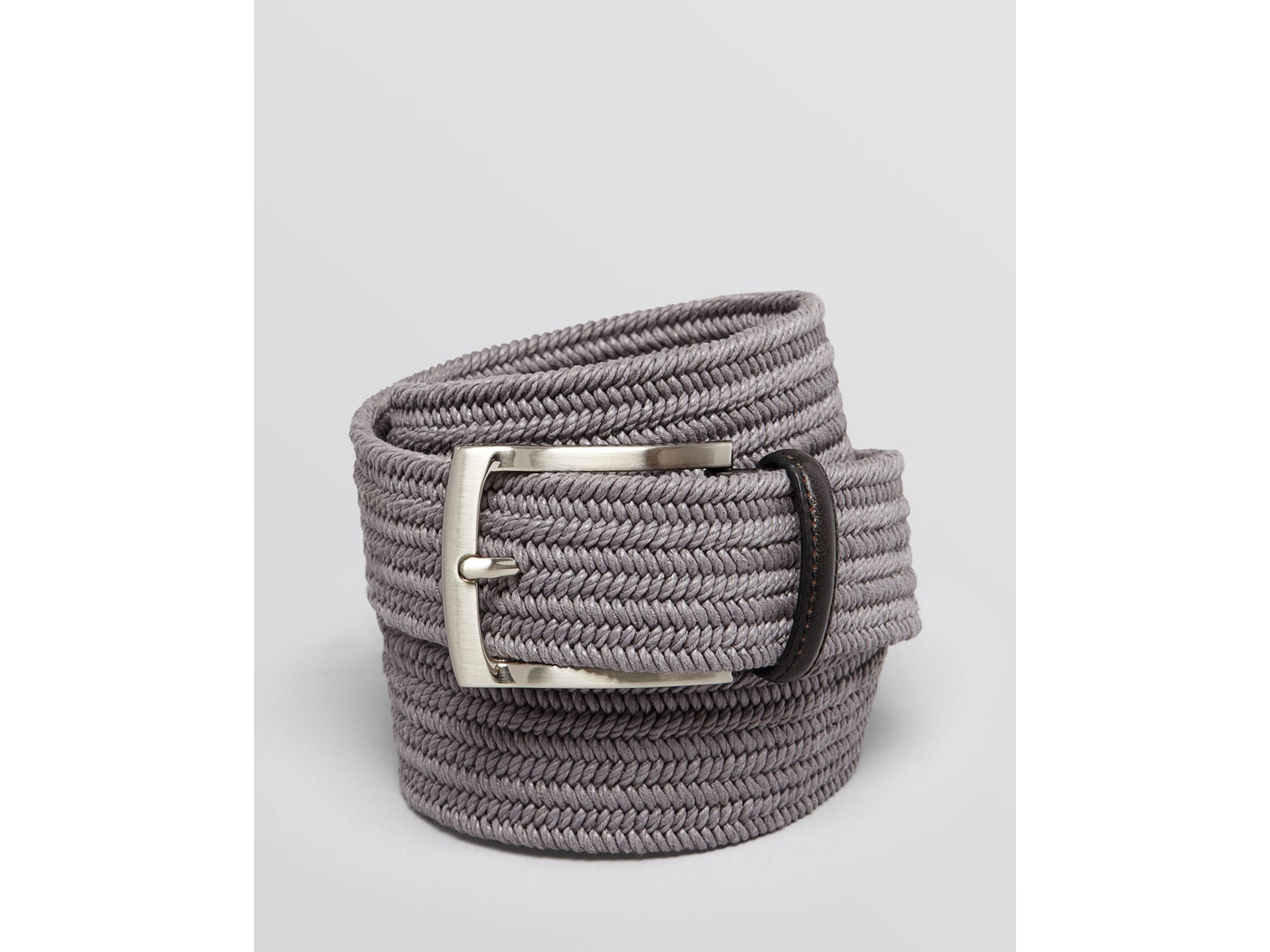 mens grey belt