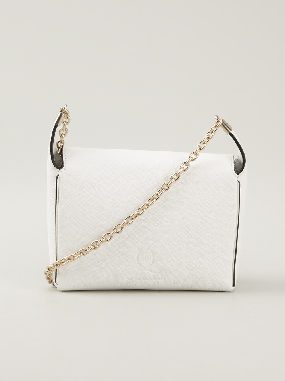 Lyst - Mcq Chain Strap Shoulder Bag in White