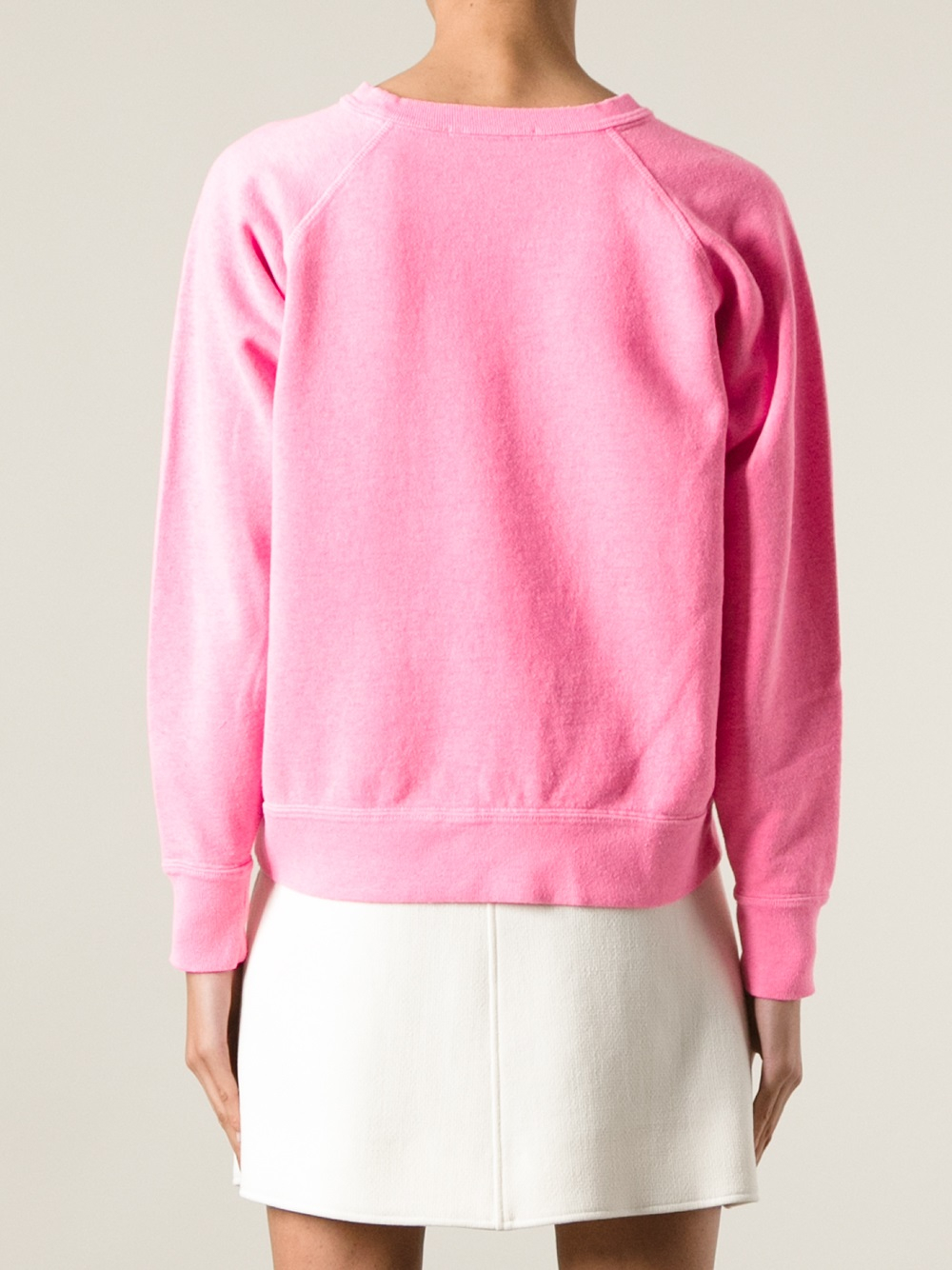 Lyst - Étoile Isabel Marant Good Morning Tokyo Sweatshirt in Pink