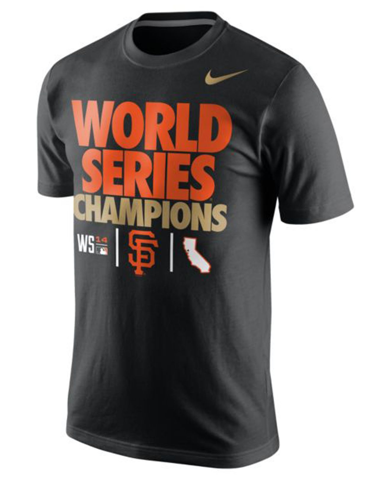 Lyst Nike Men'S ShortSleeve San Francisco Giants World Series T