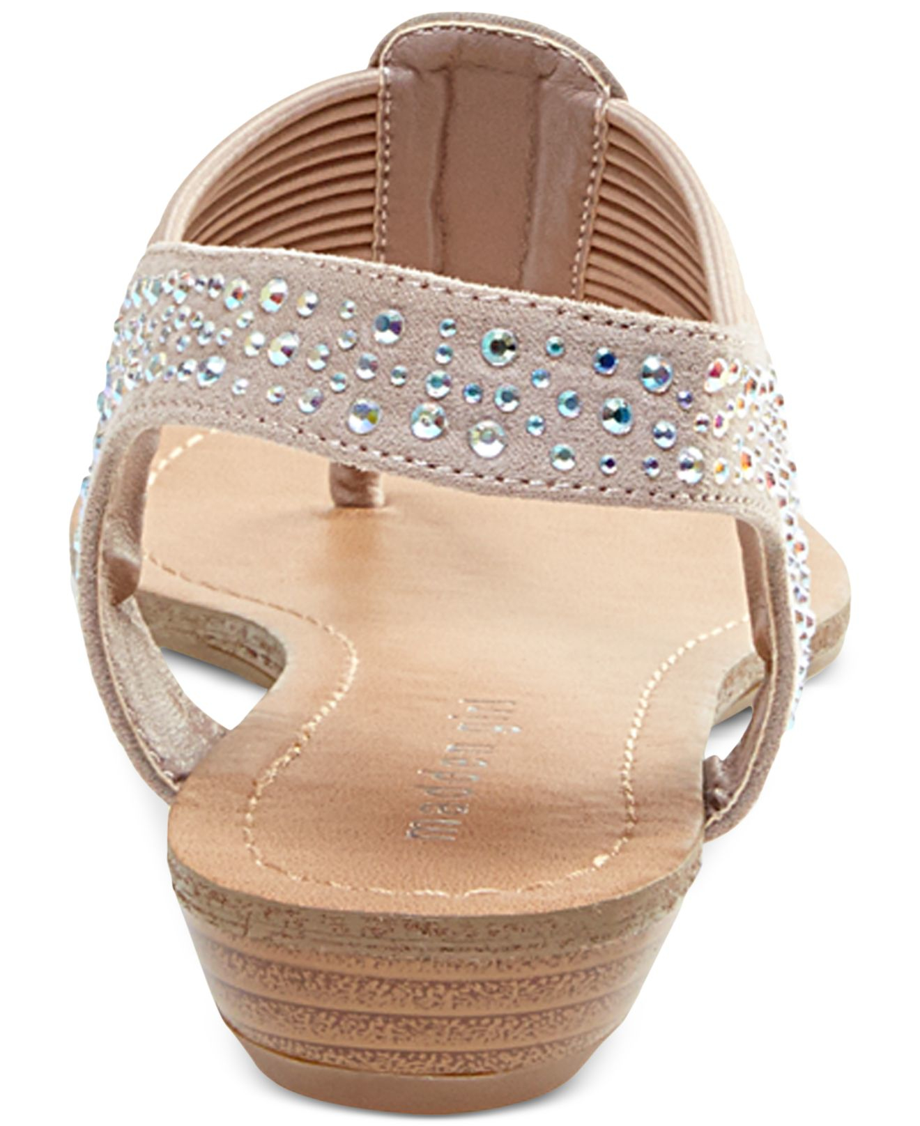 blush pink flat sandals