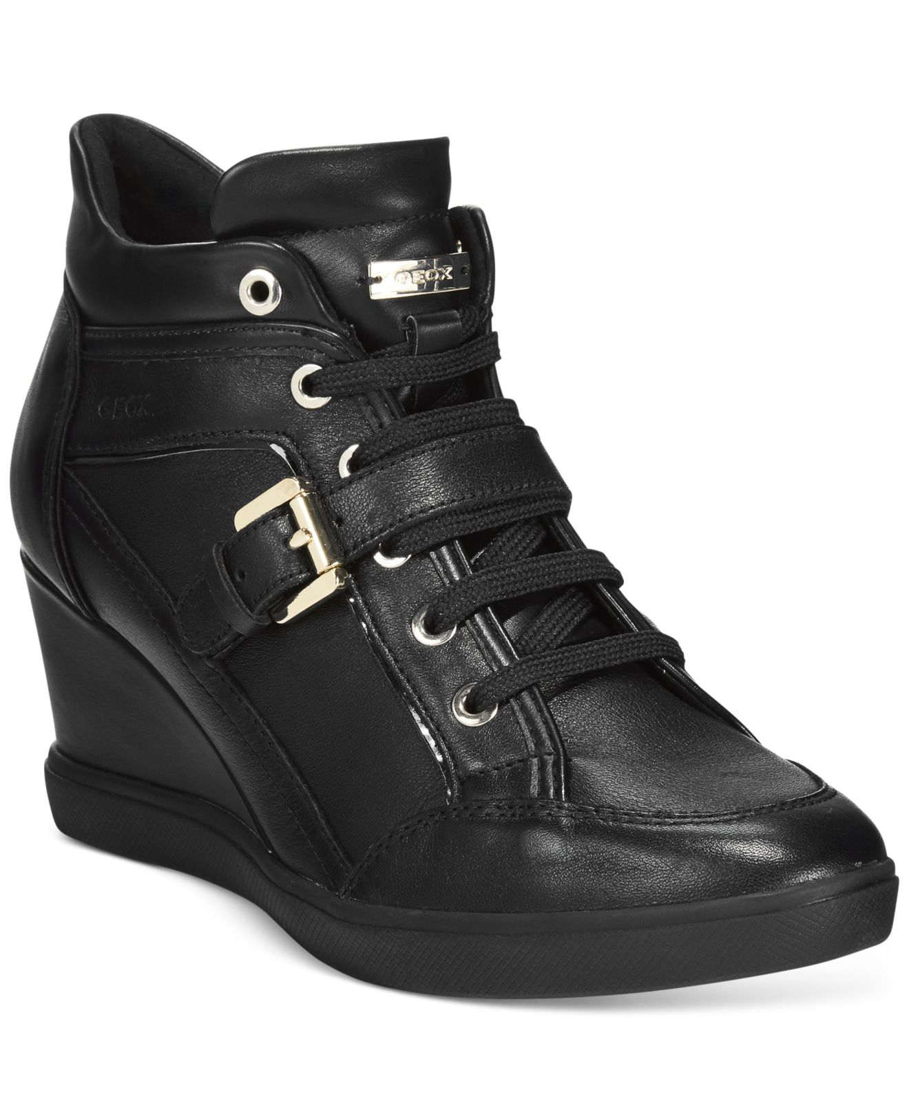 Lyst - Geox D Eleni Sneakers in Black