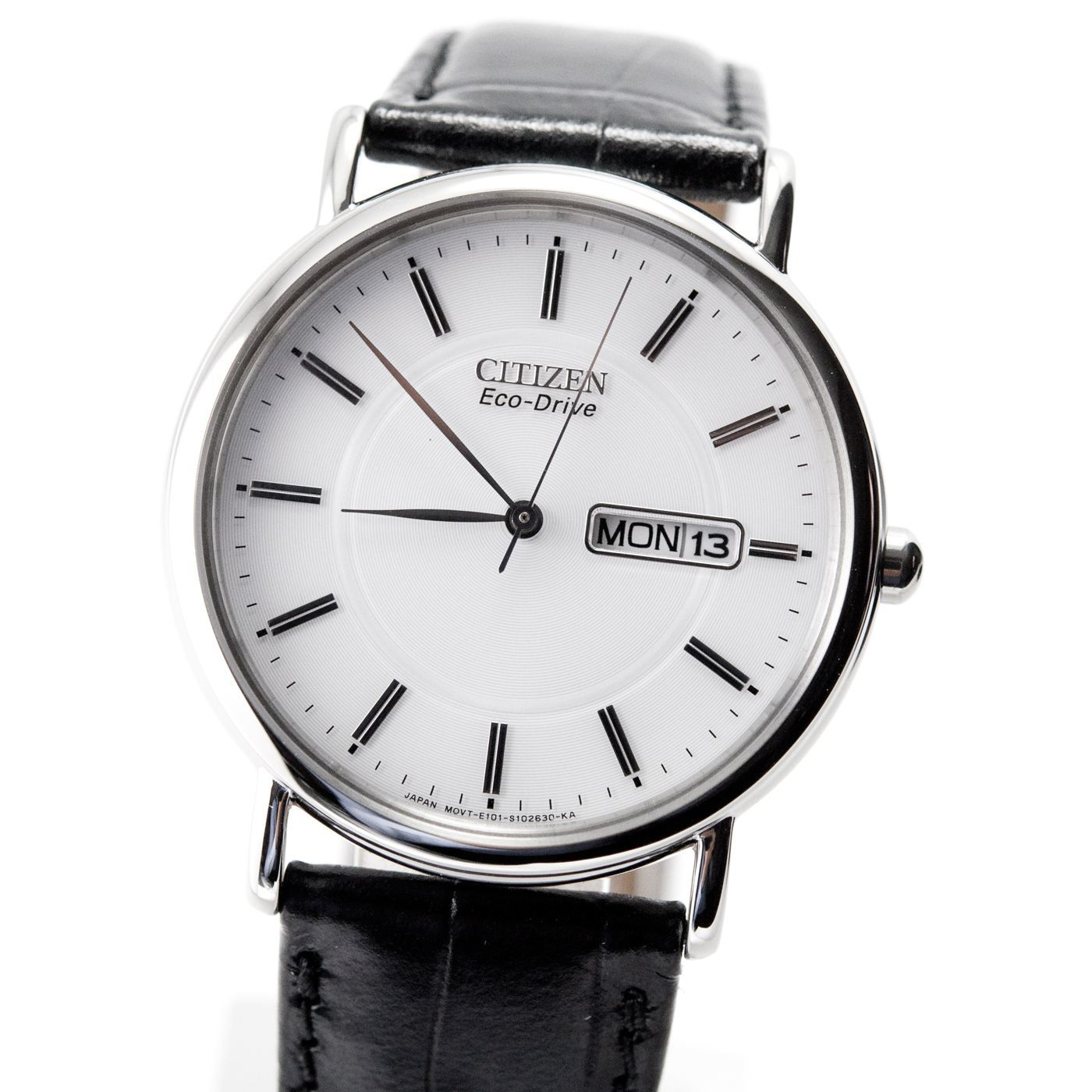 citizen white face watch