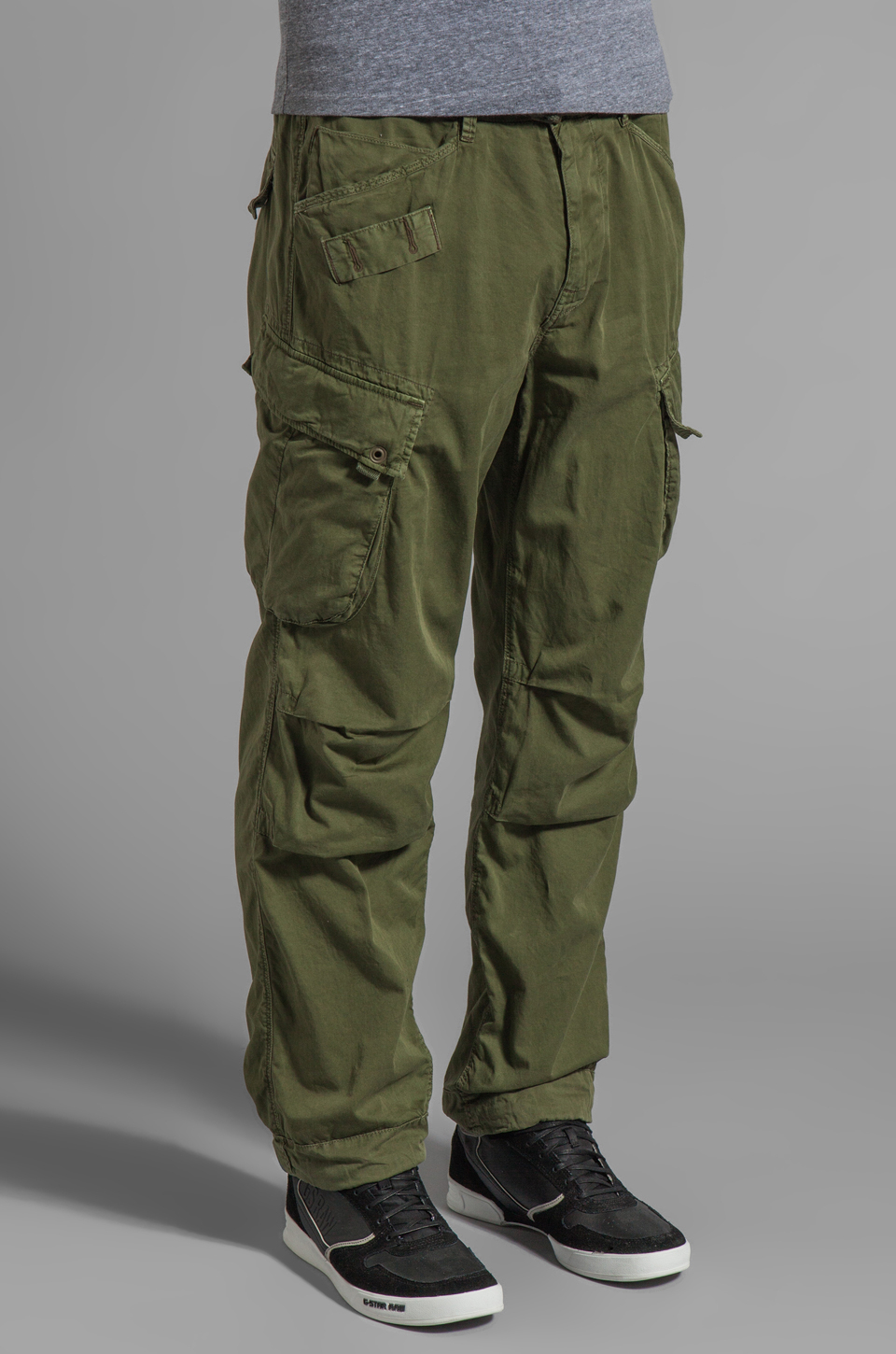 G-star raw Rovic Loose Pant in Sage in Green for Men | Lyst
