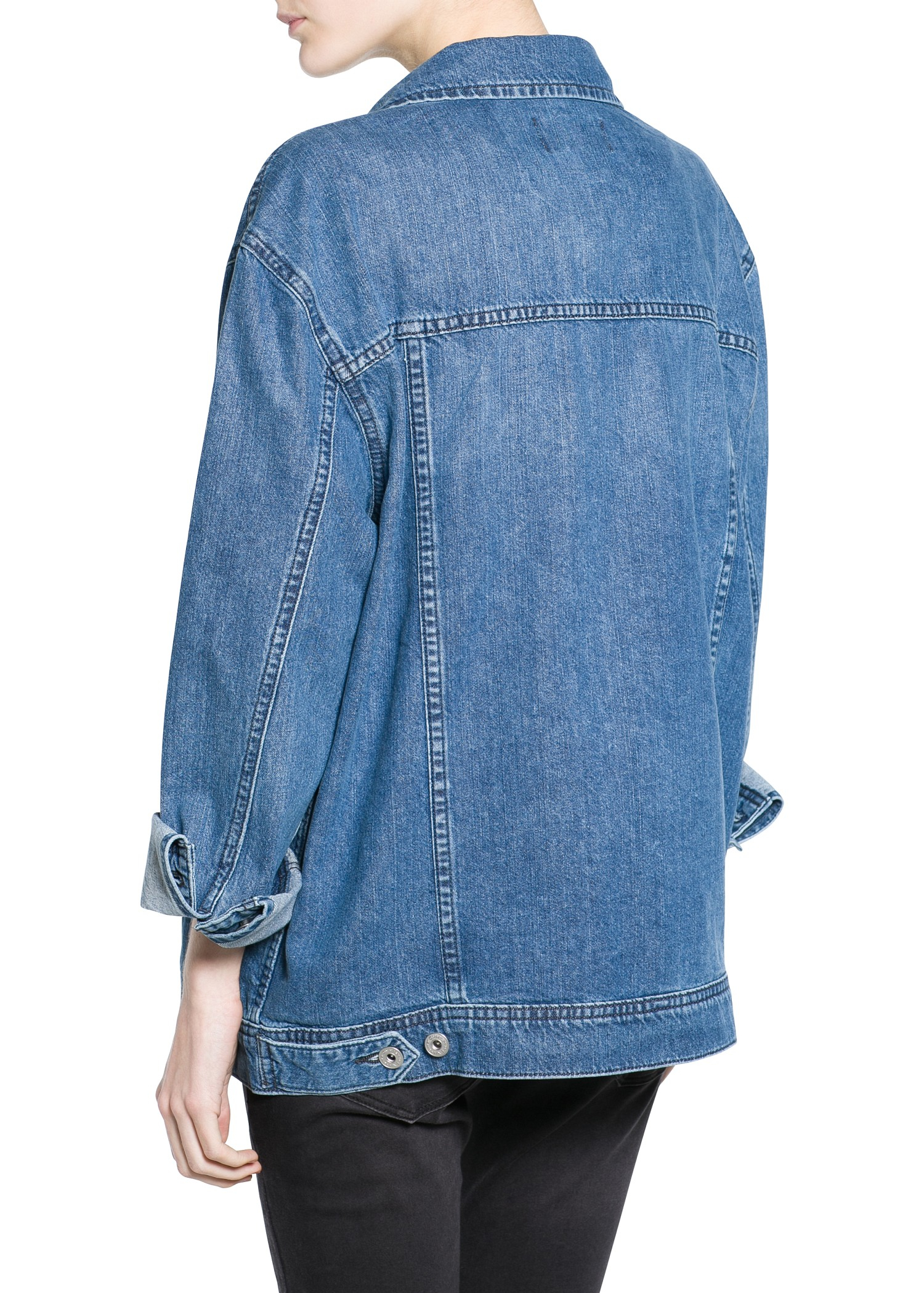 jean jacket mango