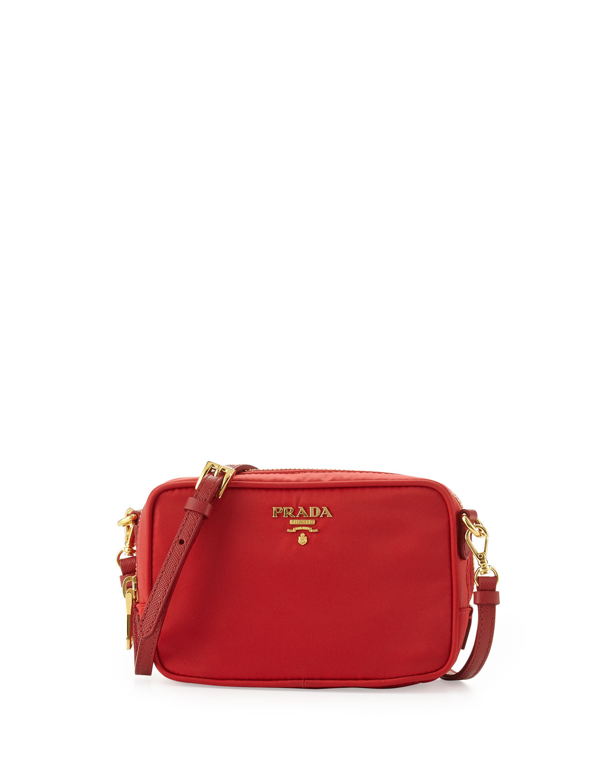 prada silk crossbody bag  