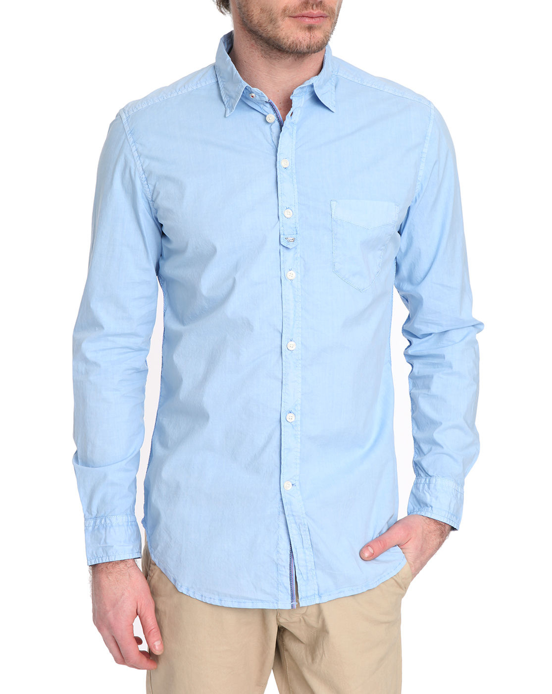 Diesel Tomiko Sky Blue Shirt in Blue for Men (sky) | Lyst