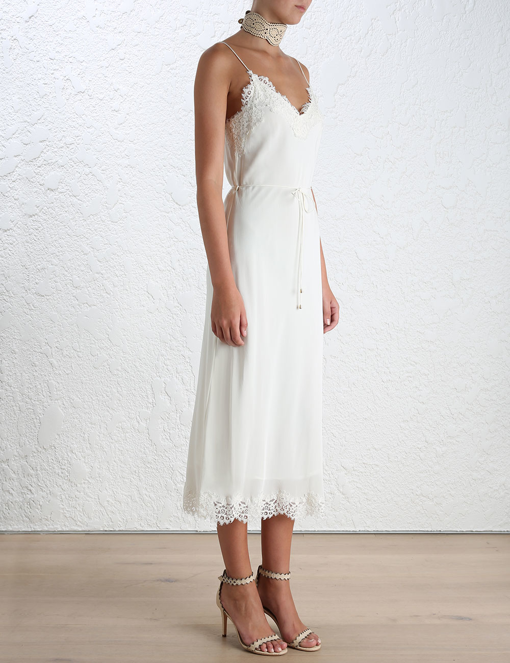 lace long slip
