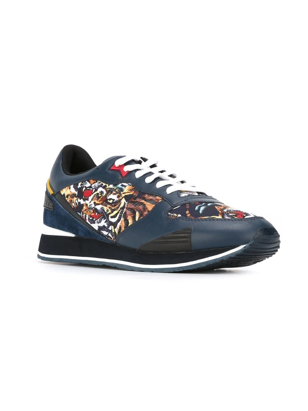 Kenzo 'flying Tiger' Sneakers in Animal (tiger) Lyst