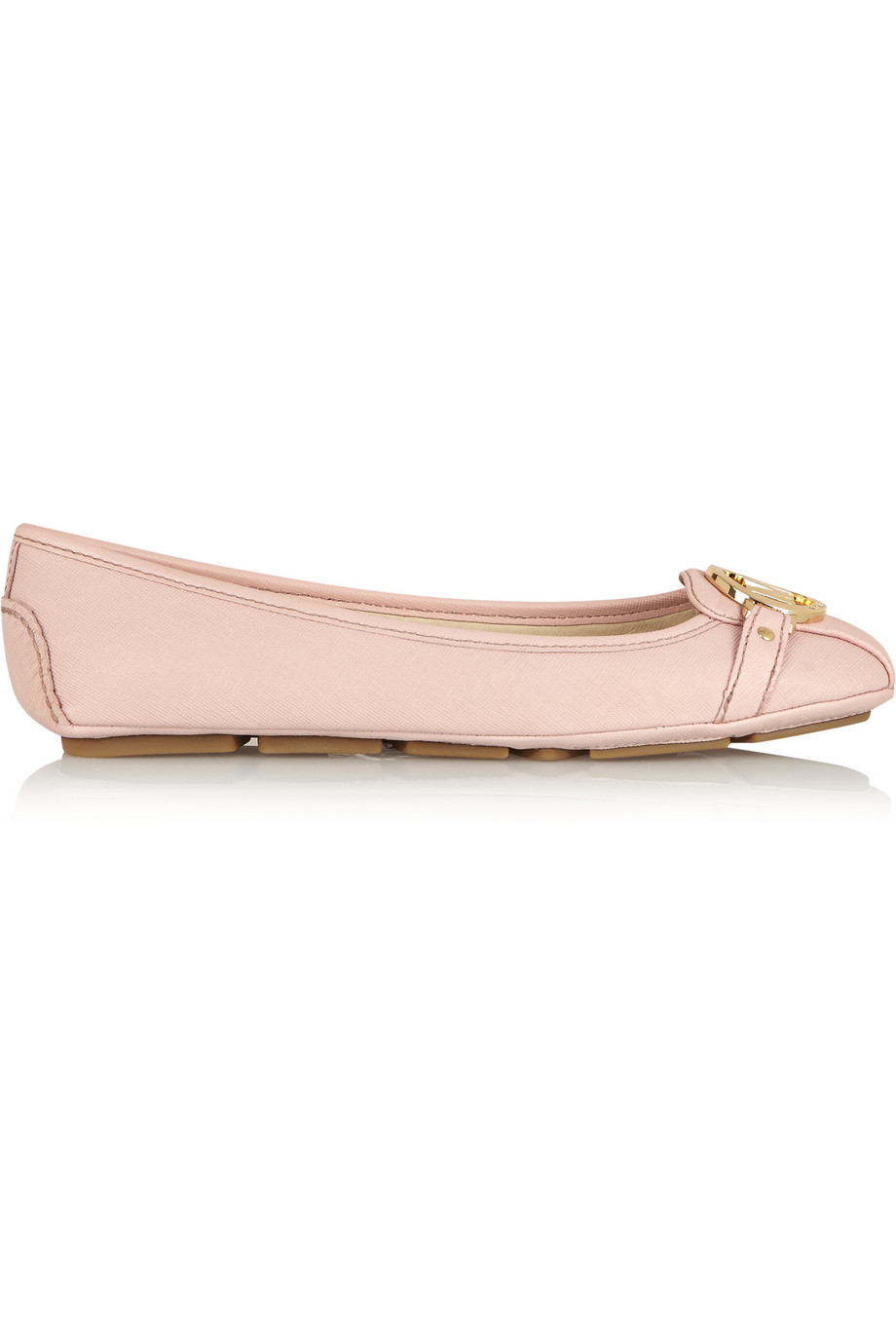 mk pink flats