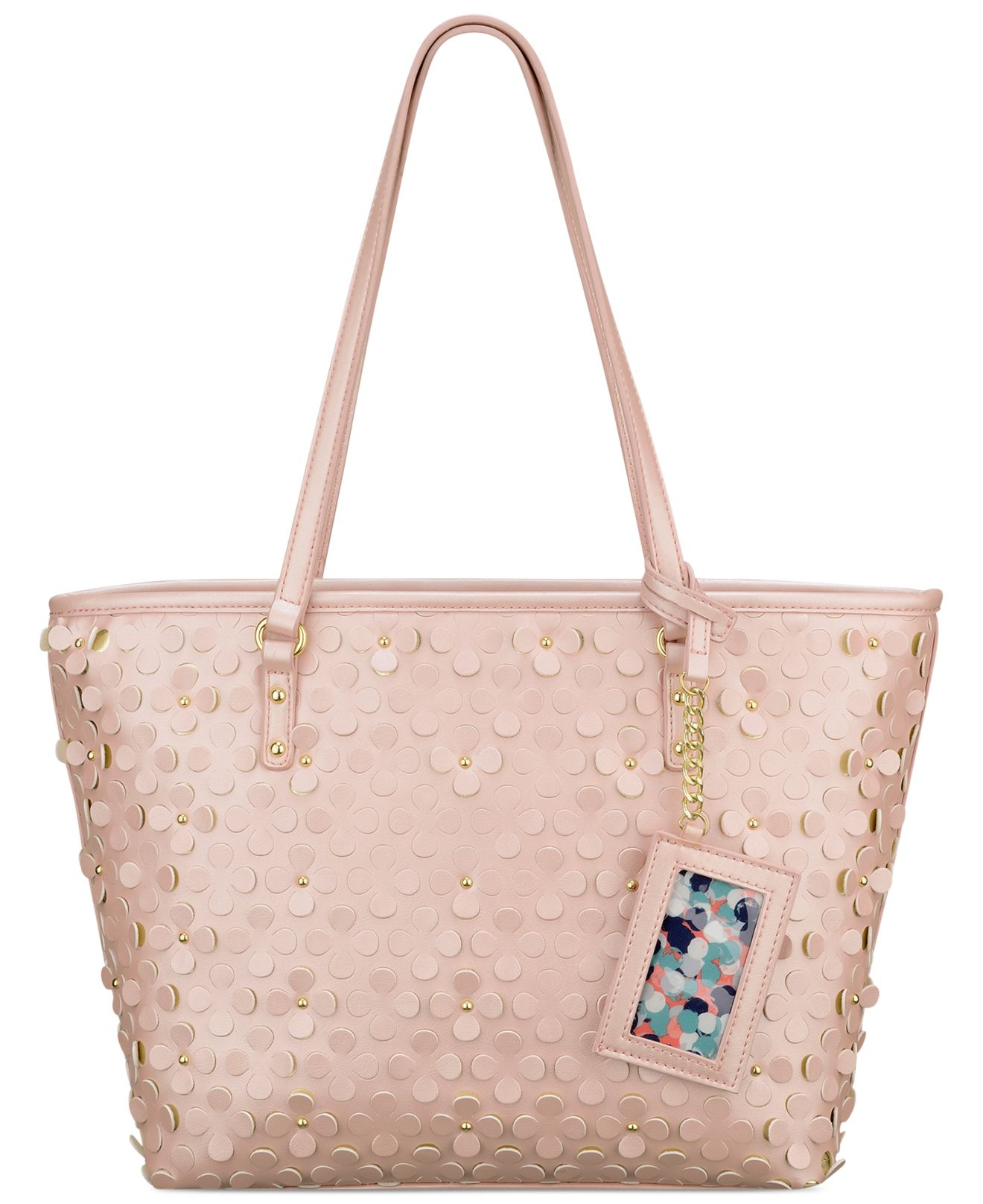 nine west pink handbag