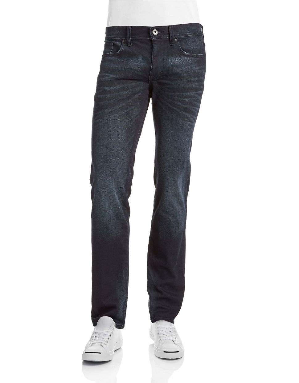 Dkny Williamsburg Slim-fit Jeans in Blue for Men (Dark Blue) | Lyst
