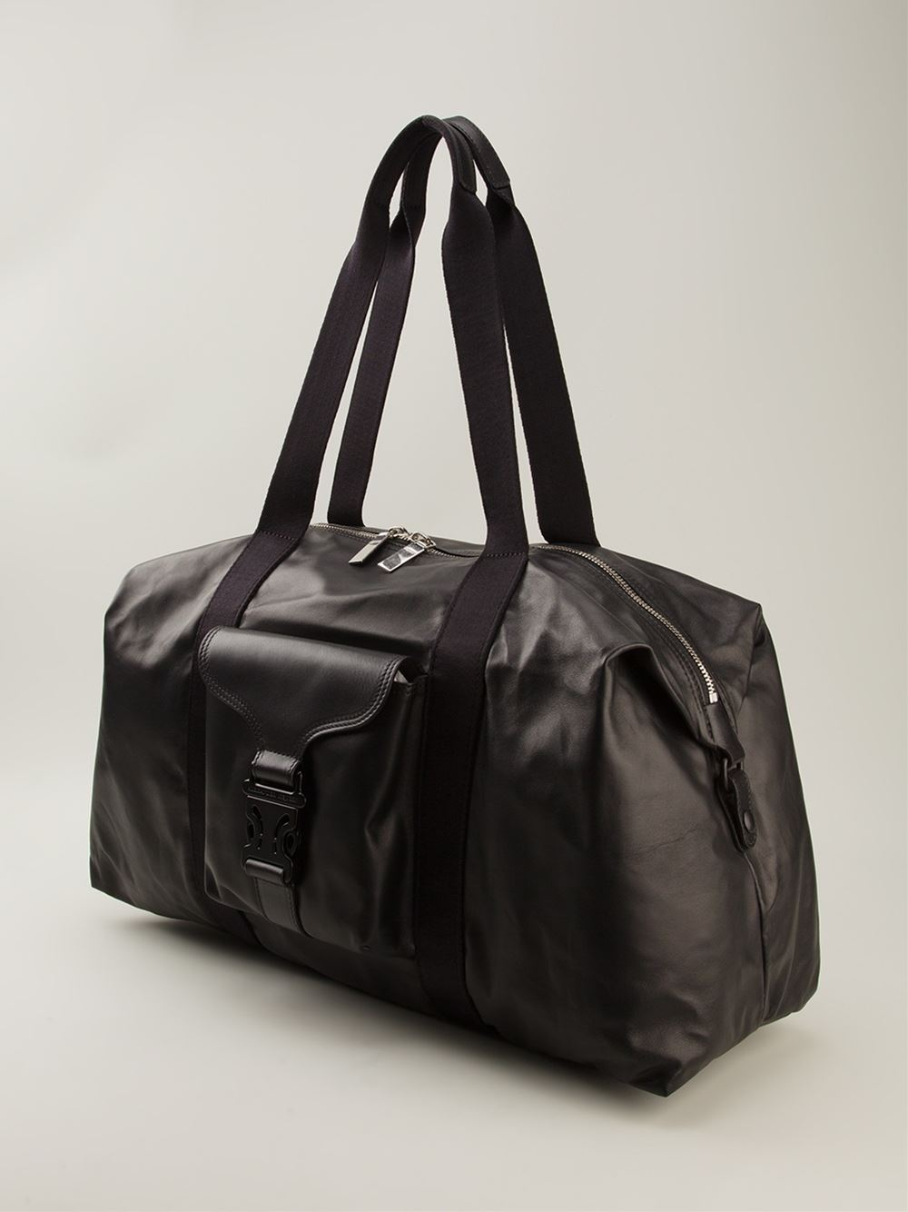 Lyst Alexander Mcqueen Tech Gym Bag In Black For Men Gallery