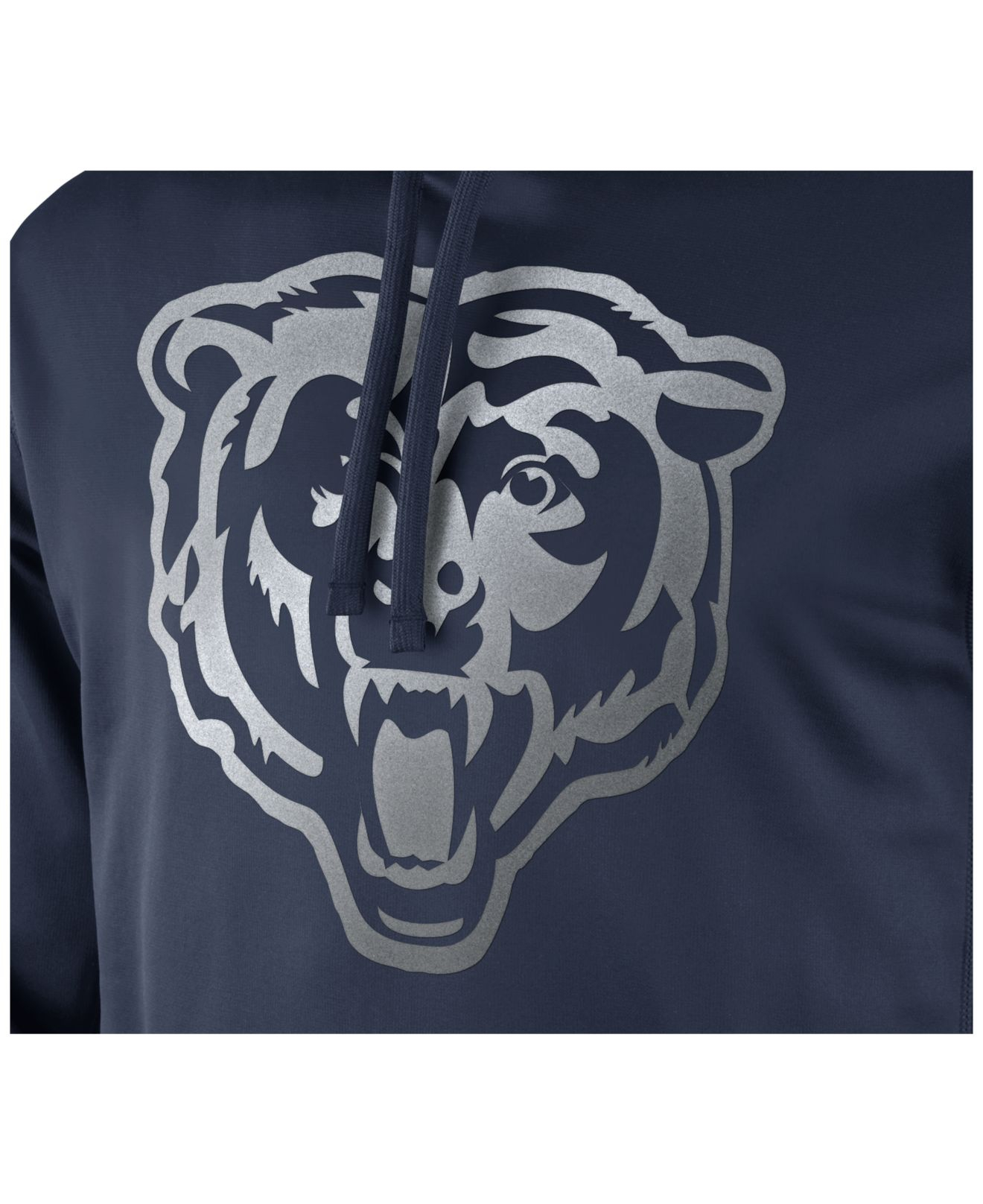 Chicago Bears Nike Kick Off Staff Performance Pullover Hoodie Navy Chicago Bears Nike Kick Off Staff Performance Pullover Hoodie Navy