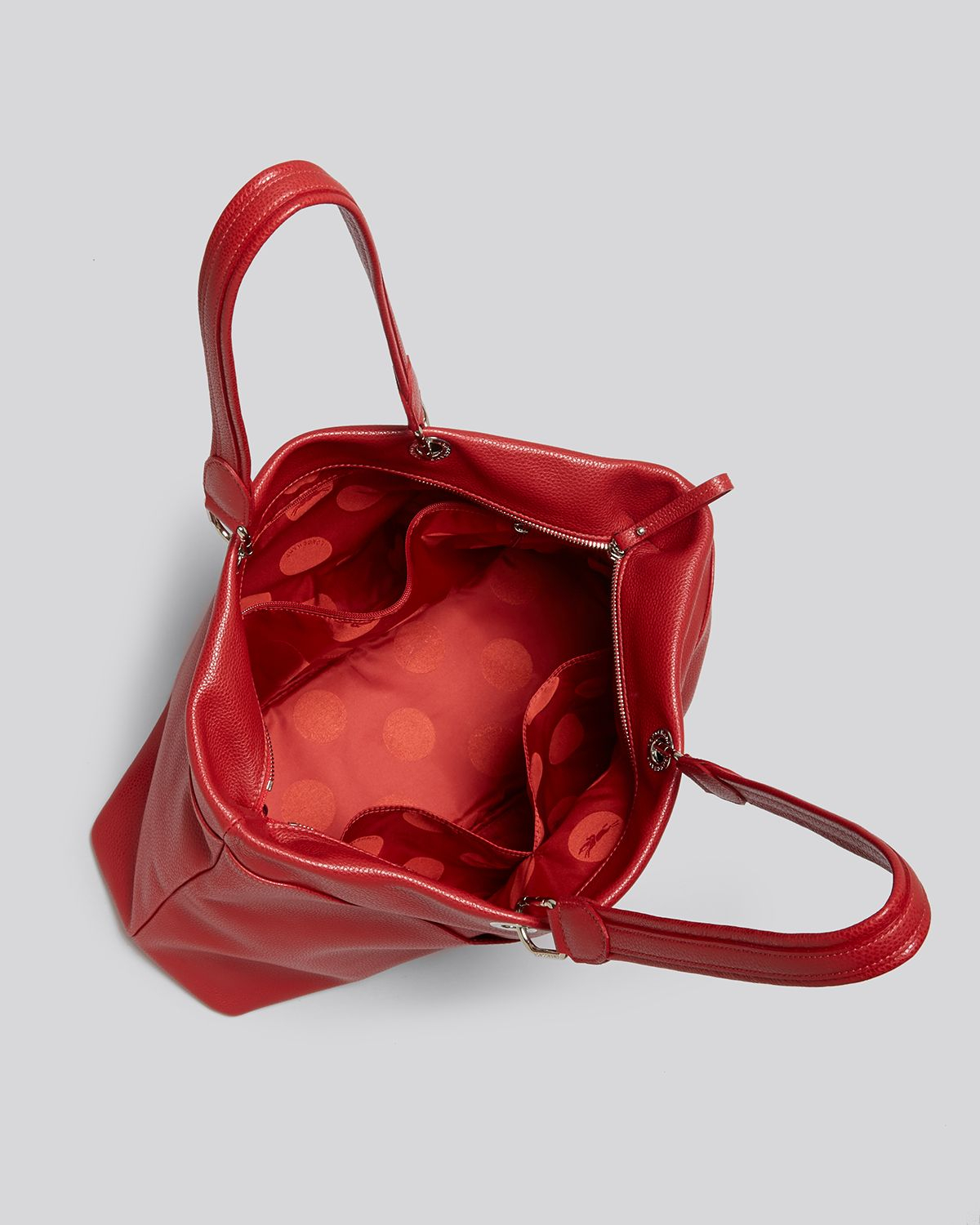 Lyst Longchamp Tote Le Foulonne in Red
