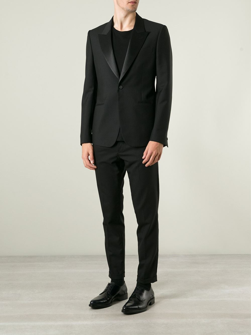 Alexander mcqueen Tailored Blazer in Black for Men | Lyst