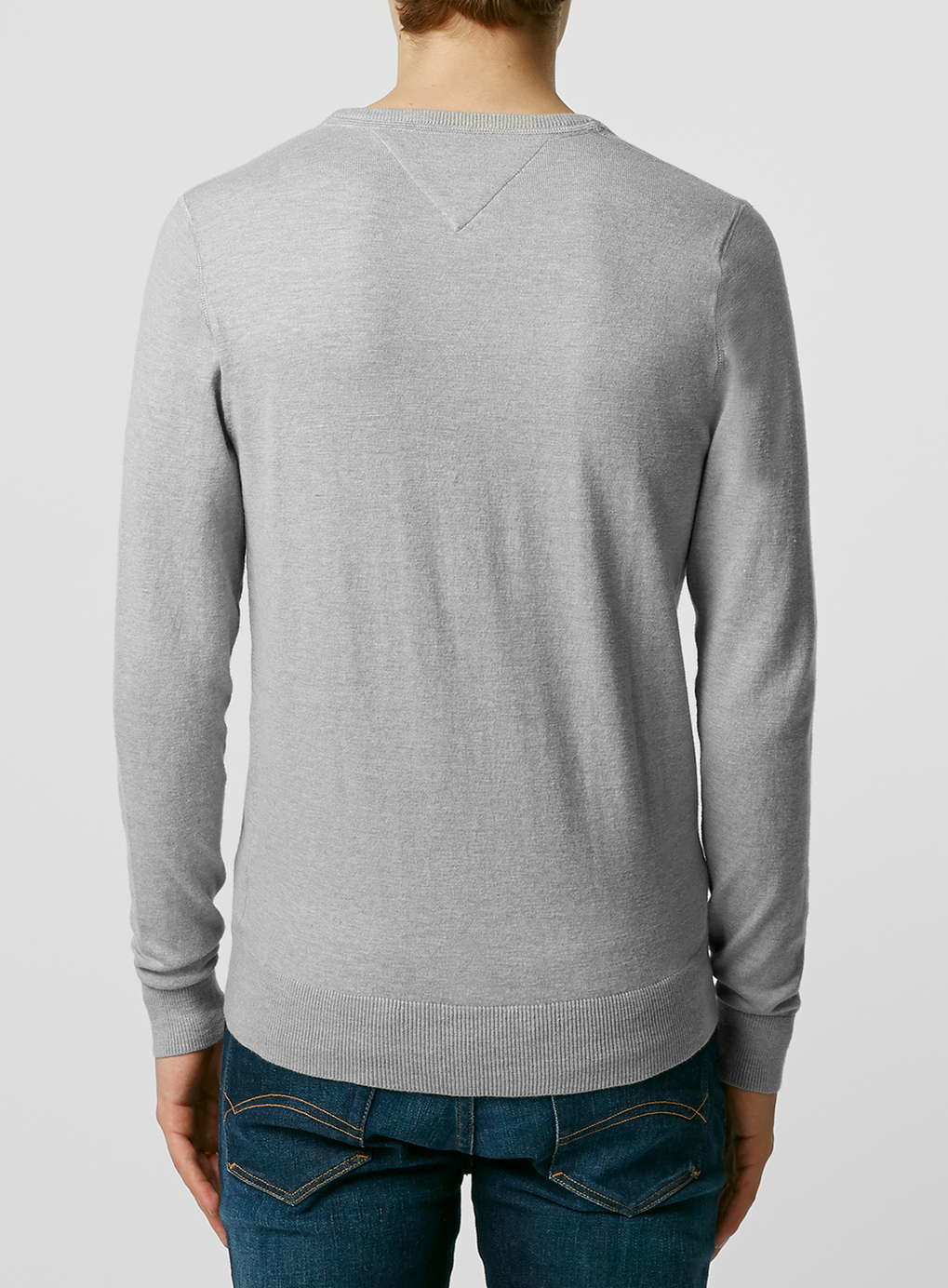 Tommy Hilfiger Hilfiger Denim Grey Sweatshirt in Gray for Men - Lyst