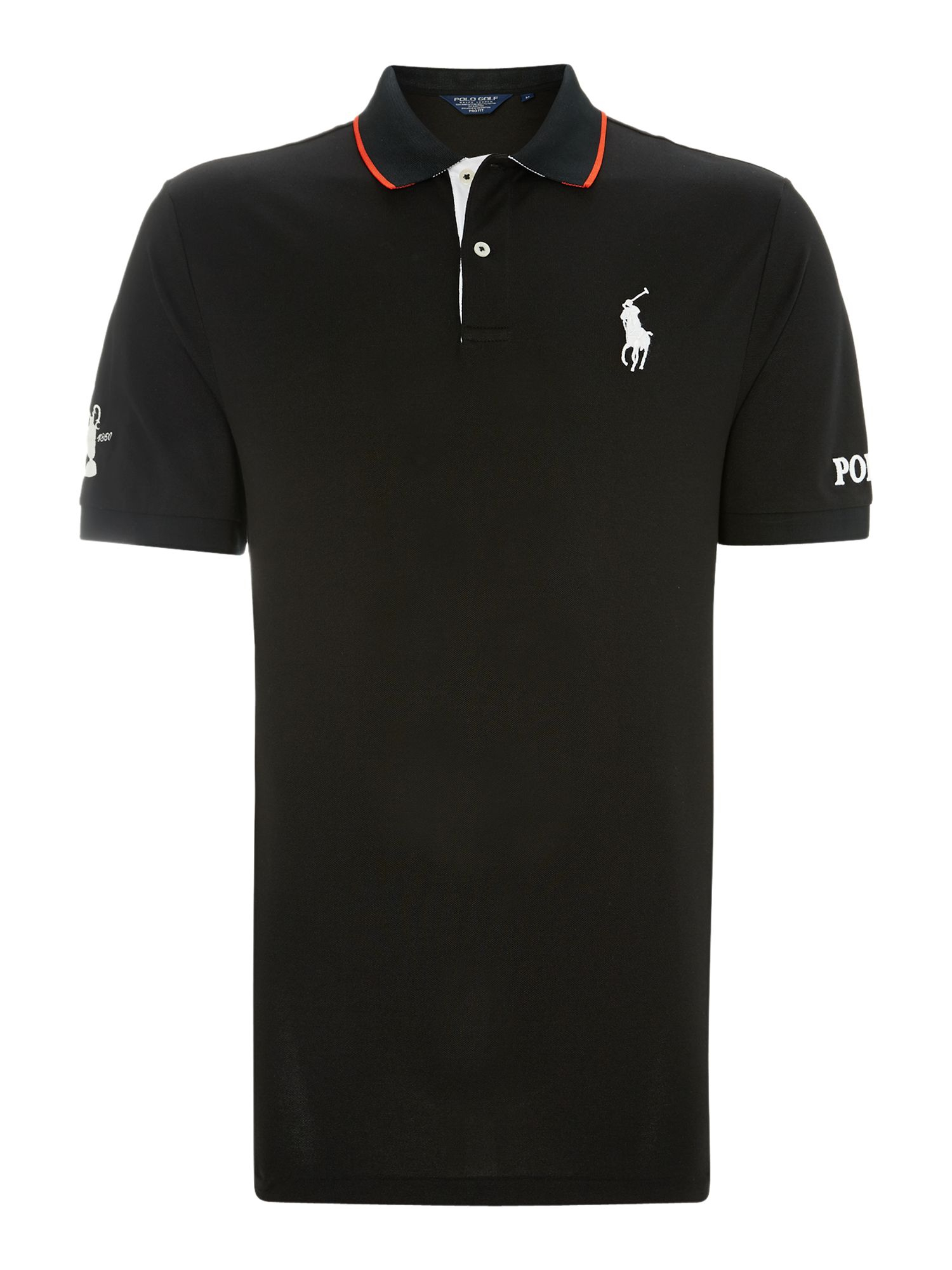 Polo Ralph Lauren Golf Polo Golf The Open Polo Shirt in Black for Men ...