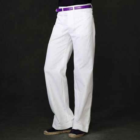 Ralph Lauren Purple Label Bozeman Pant in White for Men | Lyst
