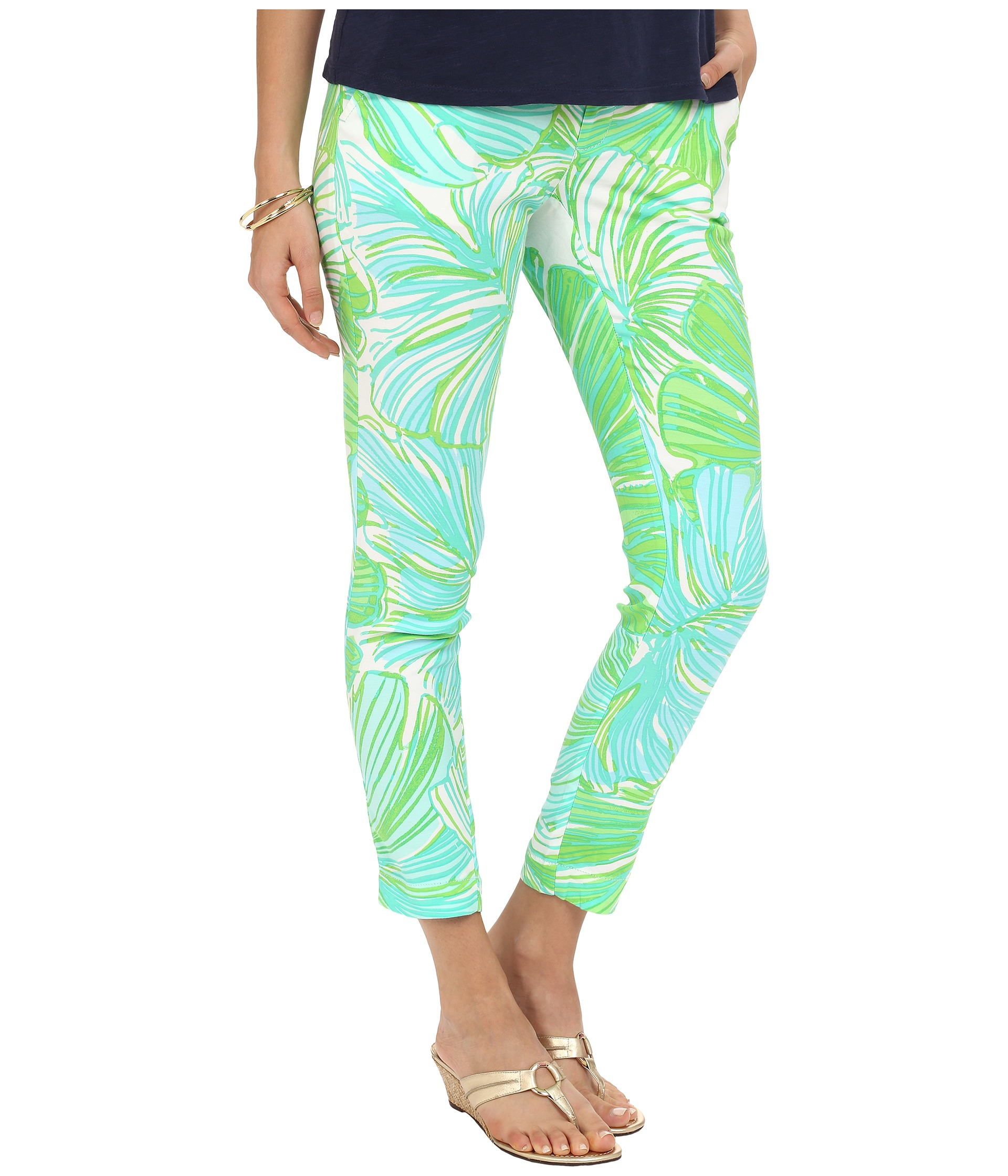 Lyst - Lilly Pulitzer Alina Pants in Metallic