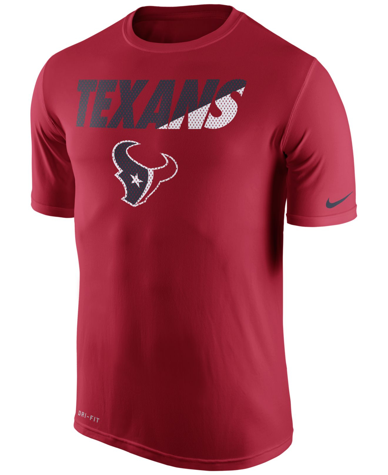 Lyst - Nike Men's Houston Texans Legend Staff Practice T-shirt in Red ...