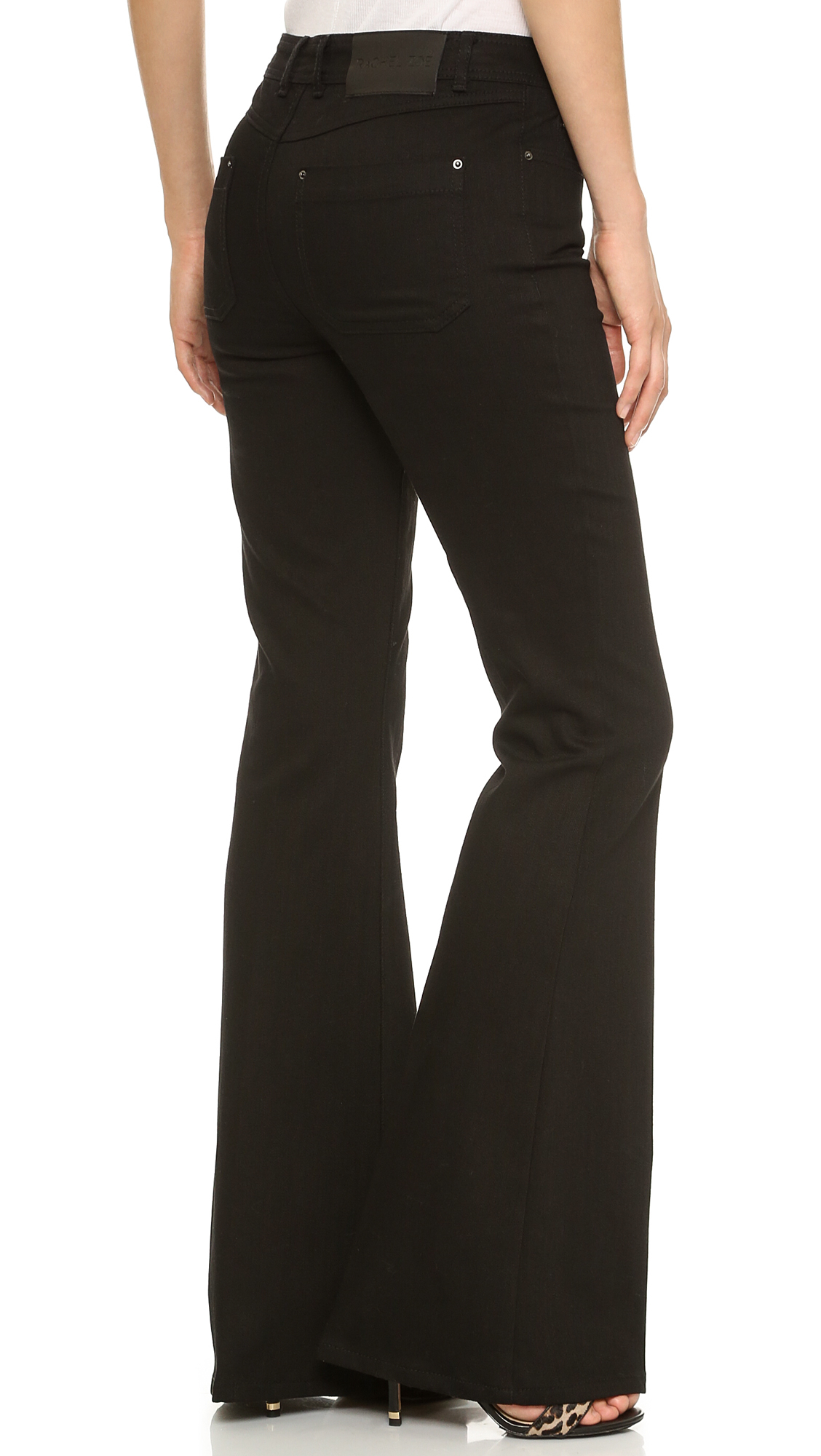 rachel zoe black joggers