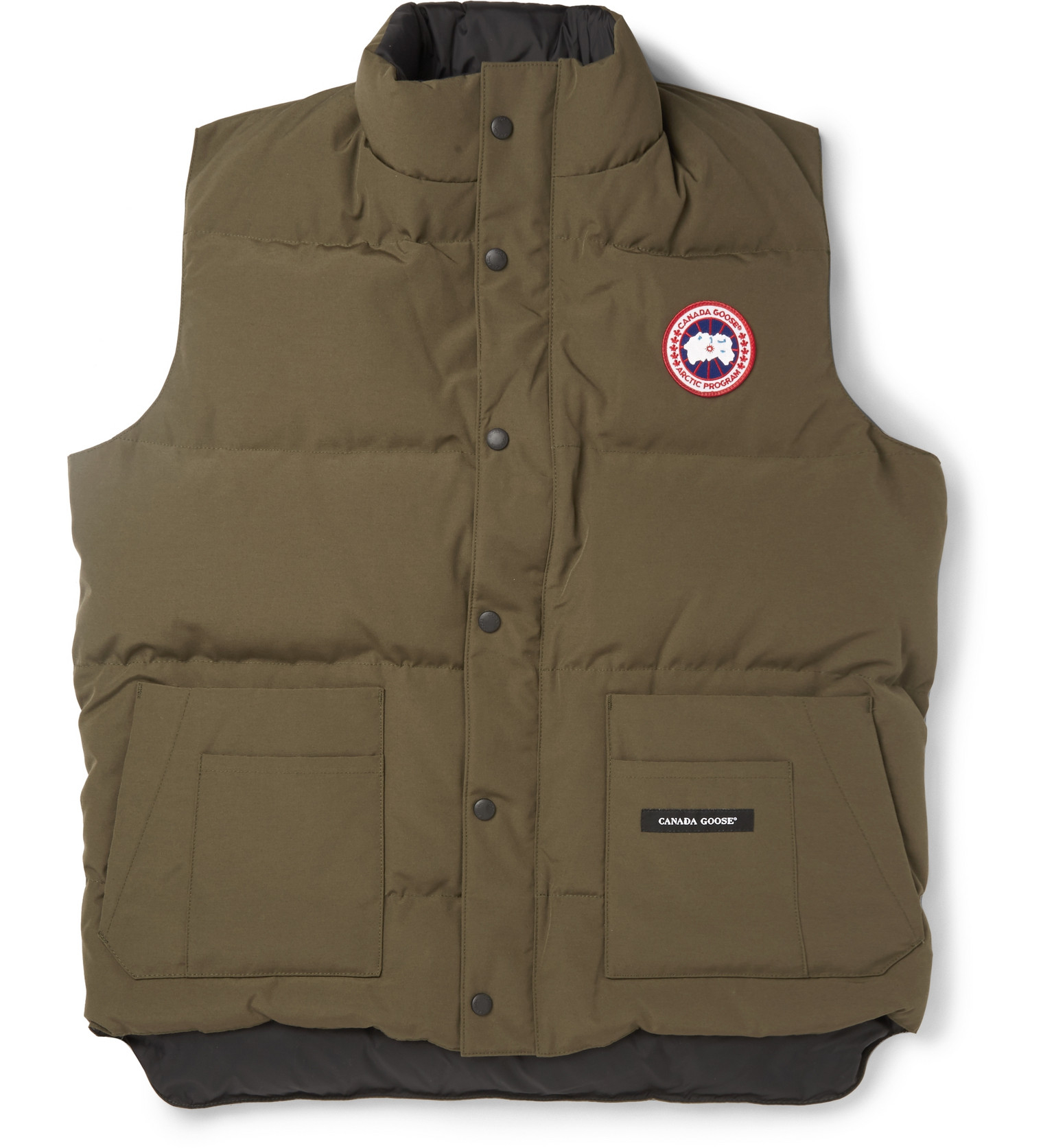 Canada goose Freestyle Shell Down Gilet in Green for Men ...