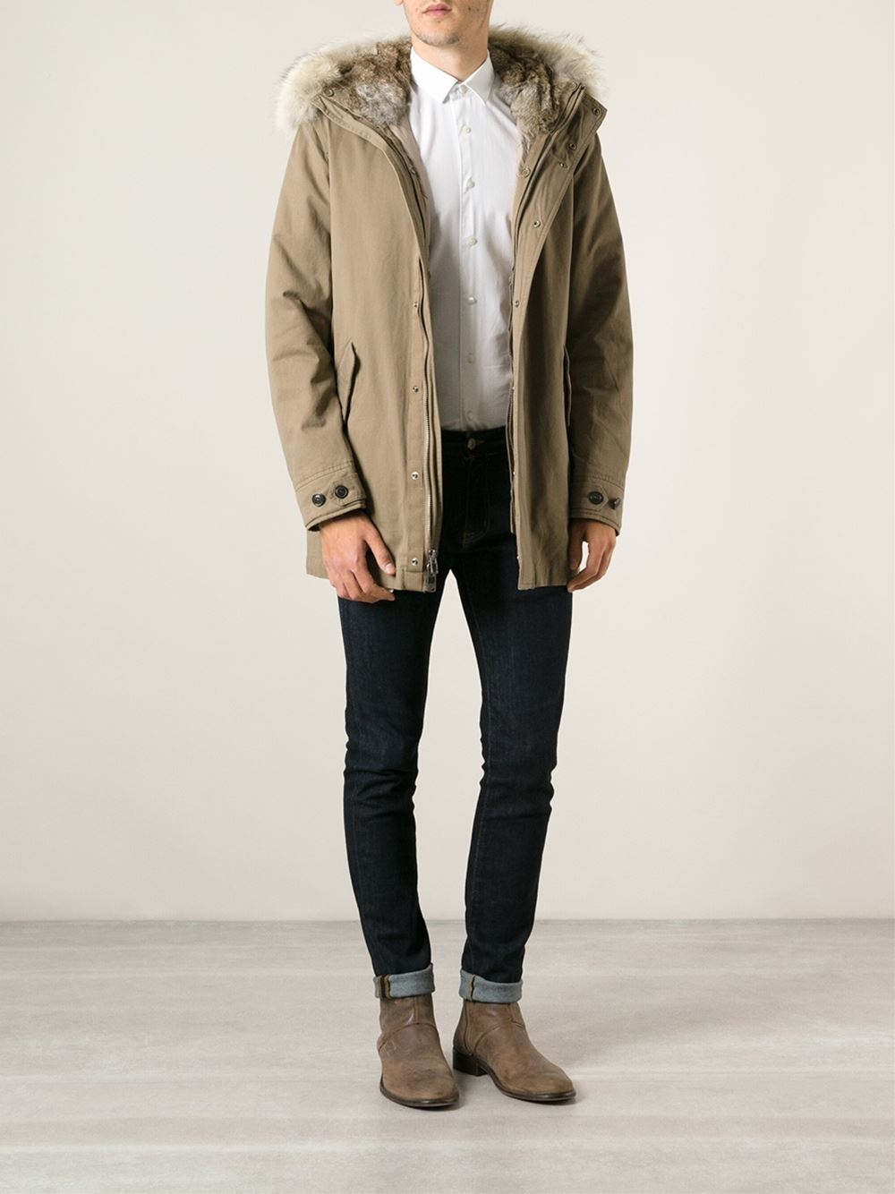 Lyst - Woolrich 'Eskimo' Parka in Natural for Men