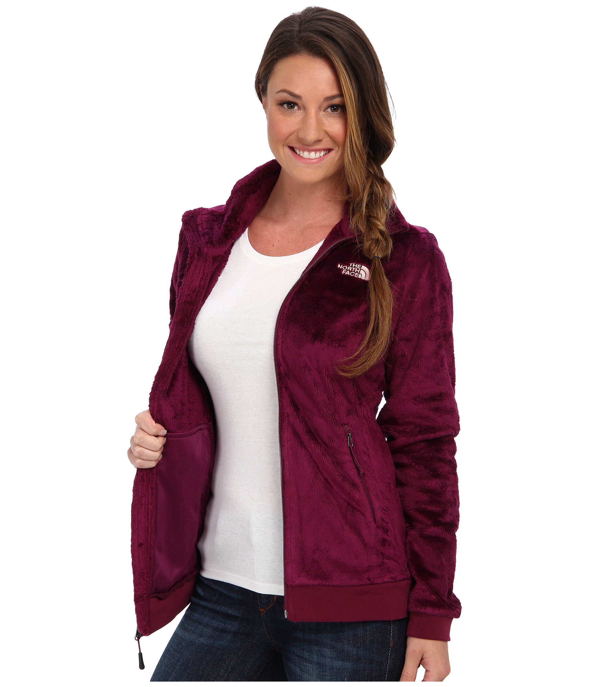 Lyst The North Face Mod Osito Jacket In Purple