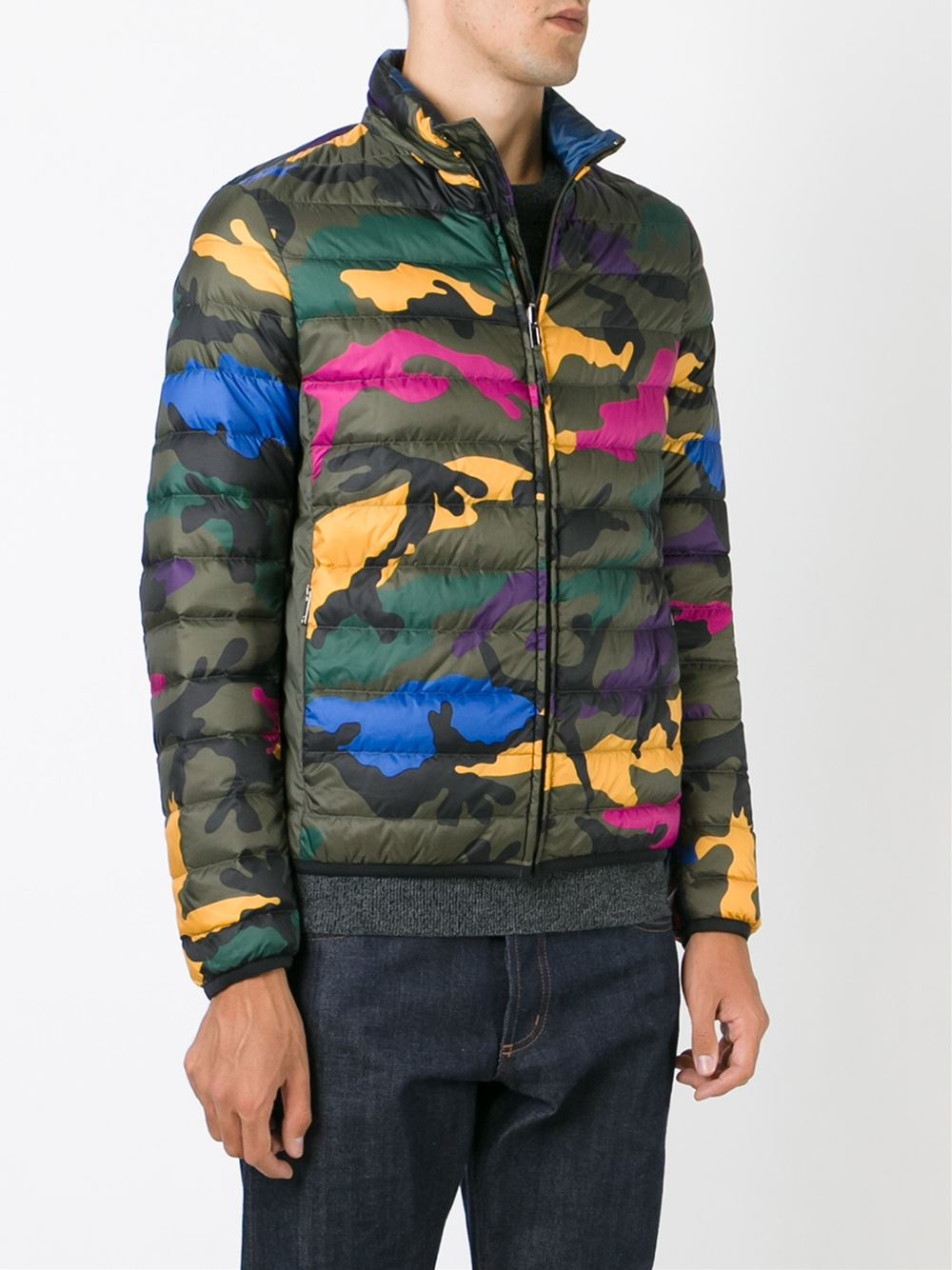 Valentino Reversible Camouflage Jacket in Multicolor for Men ...