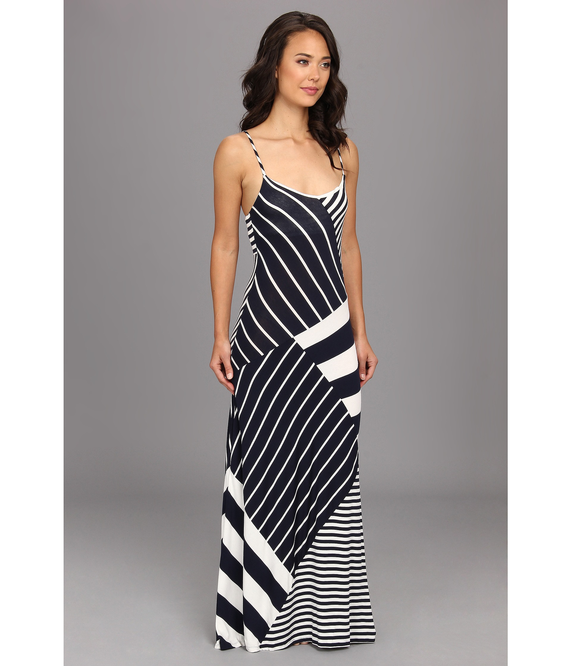 Vince camuto chevron print maxi dress Vince camuto chevron print maxi dress