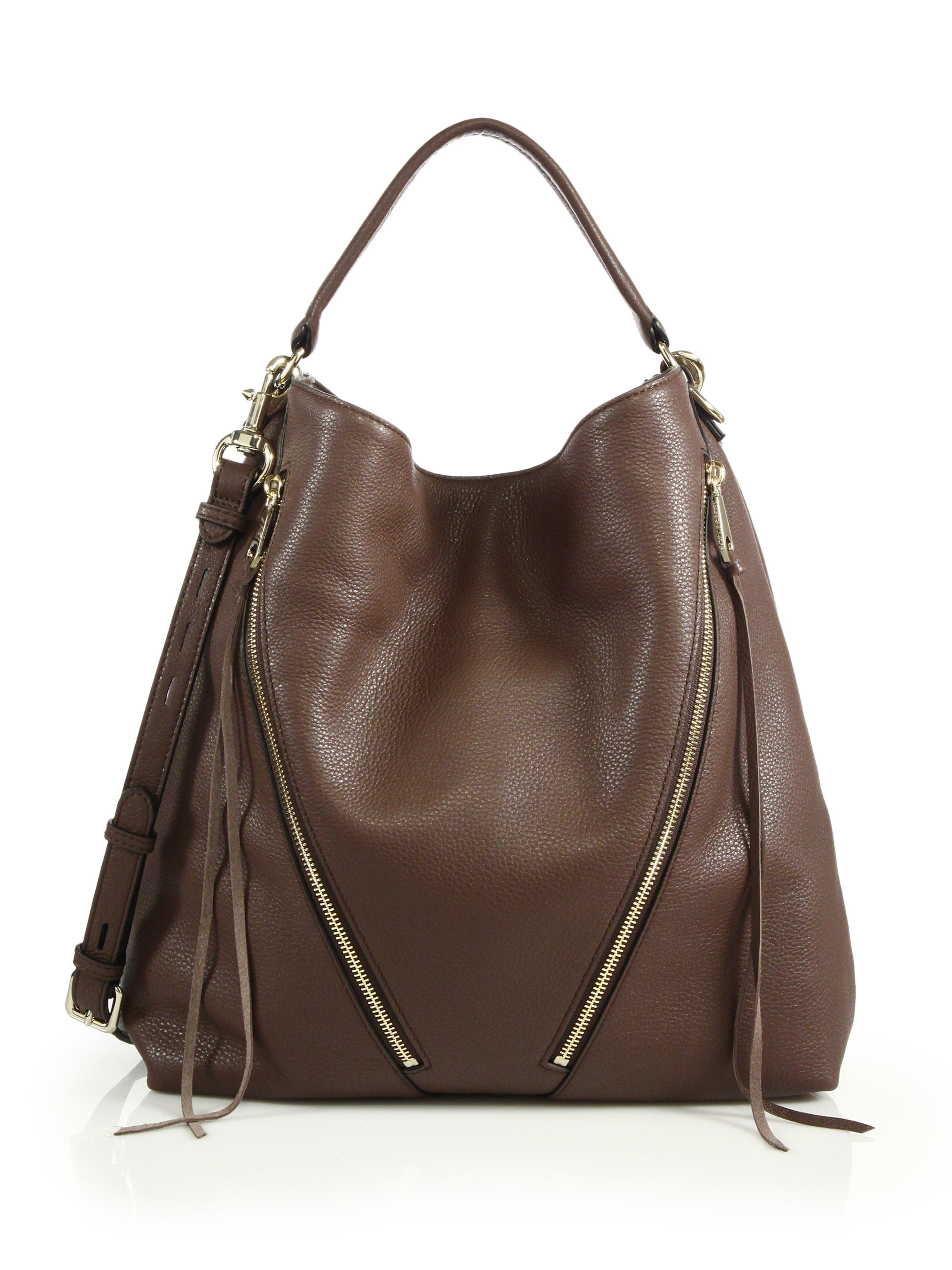 Rebecca Minkoff Moto Hobo Handbag. Rebecca Minkoff Moto Hobo, Black.