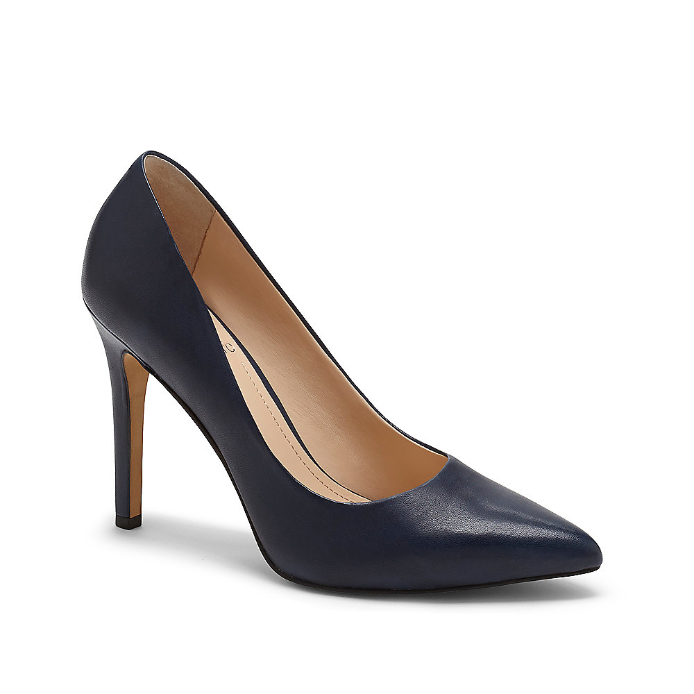 Lyst - Vince Camuto Kain Leather Pumps in Blue