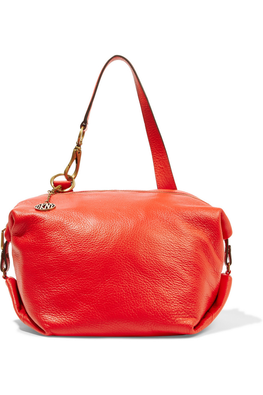 Dkny Two-tone Textured-leather Shoulder Bag | SEMA Data Co-op