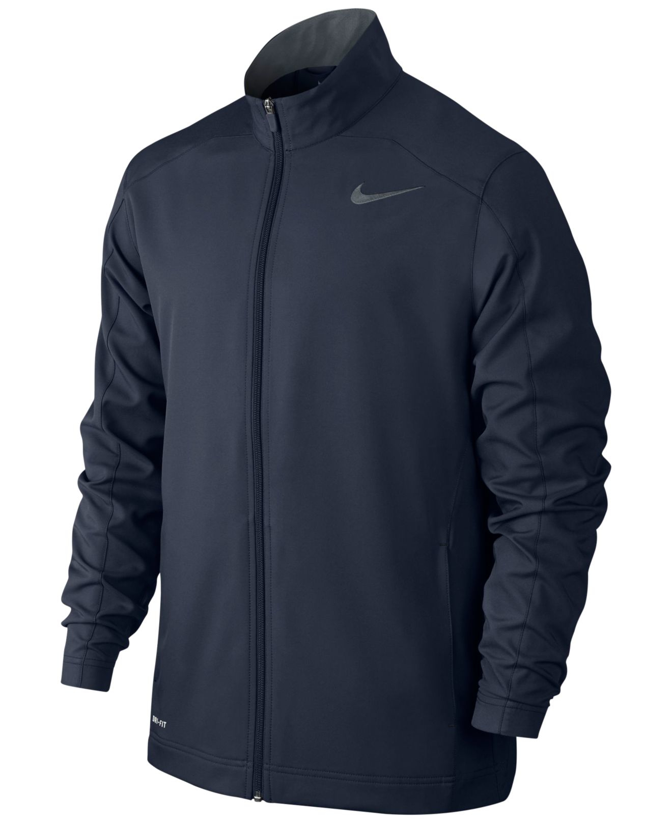 Lyst - Nike Men's Team Dri-fit Full-zip Woven Jacket in Blue for Men