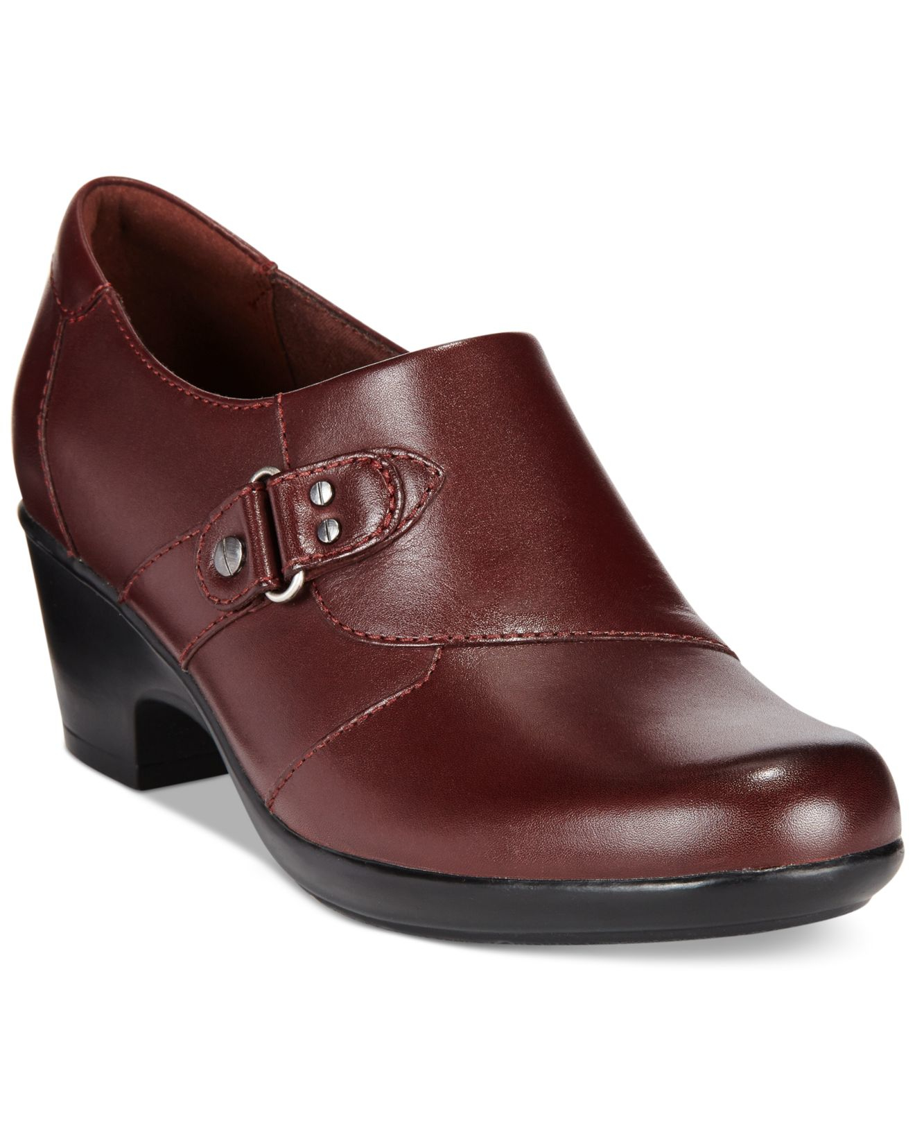 Clarks Collection Women's Genette Harper Shooties in Purple (Burgundy ...