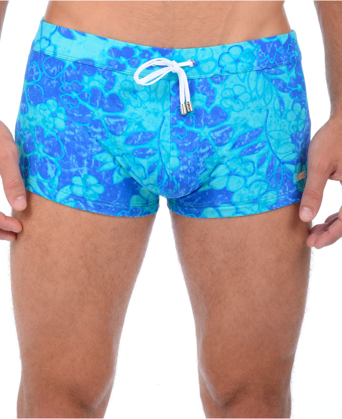 2xist Floral Tiedye Swim Briefs in Blue for Men Lyst