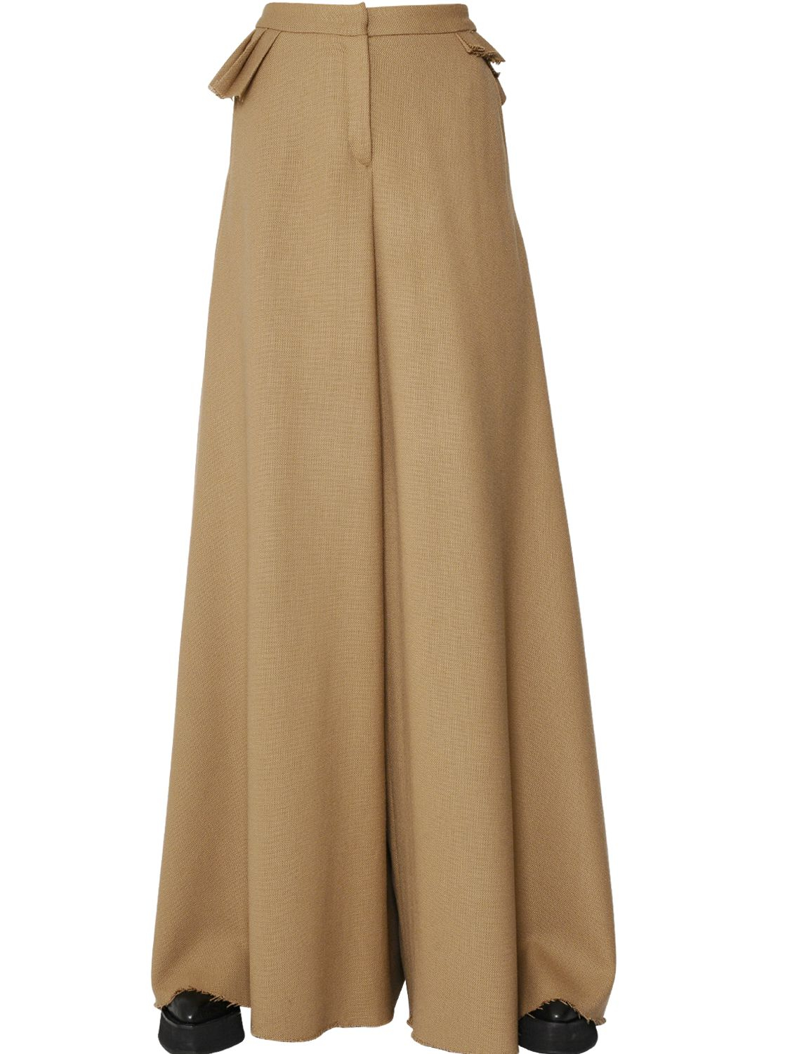 wool palazzo pants